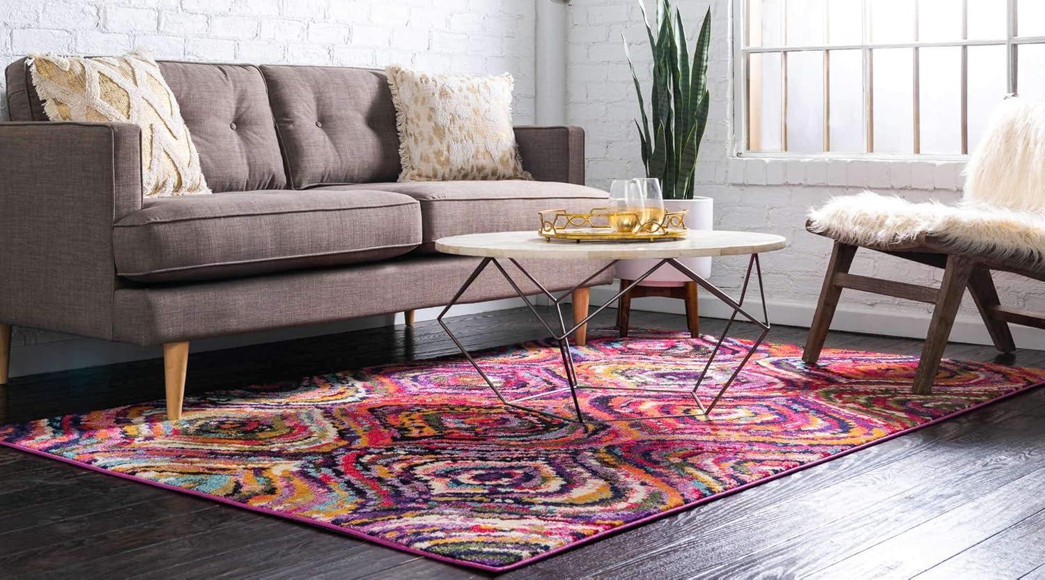Unique Loom 9' 0 x 12' 2 Multi Estrella Magnolia Area Rug