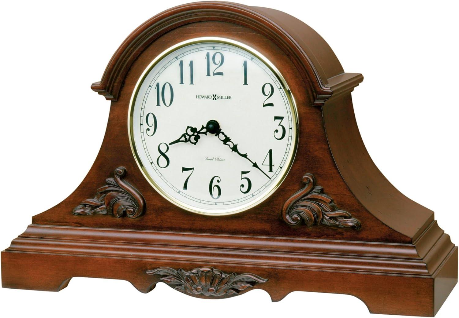 Howard Miller 635127 Sheldon Mantel Clock 635127 Americana Cherry