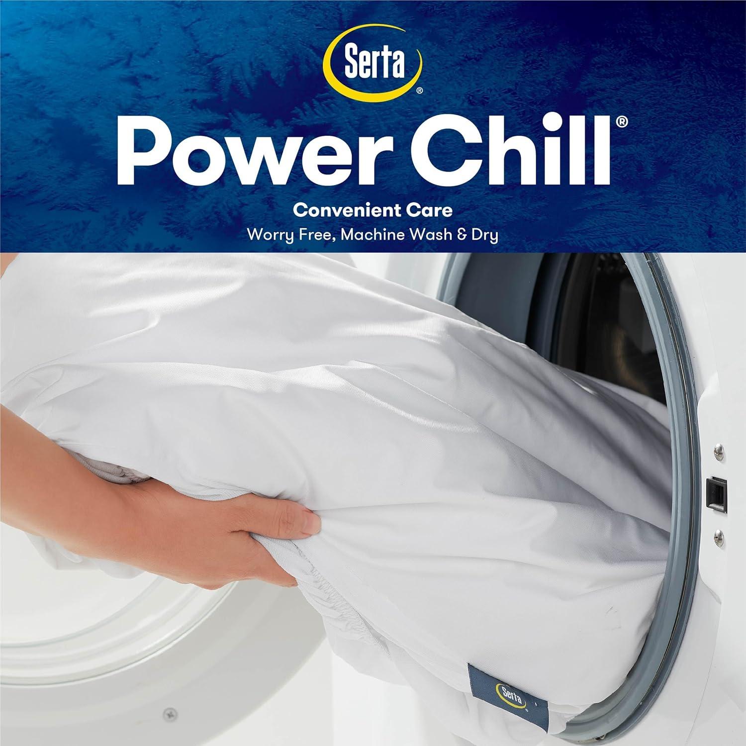 Serta Serta Power Chill Mattress Pad