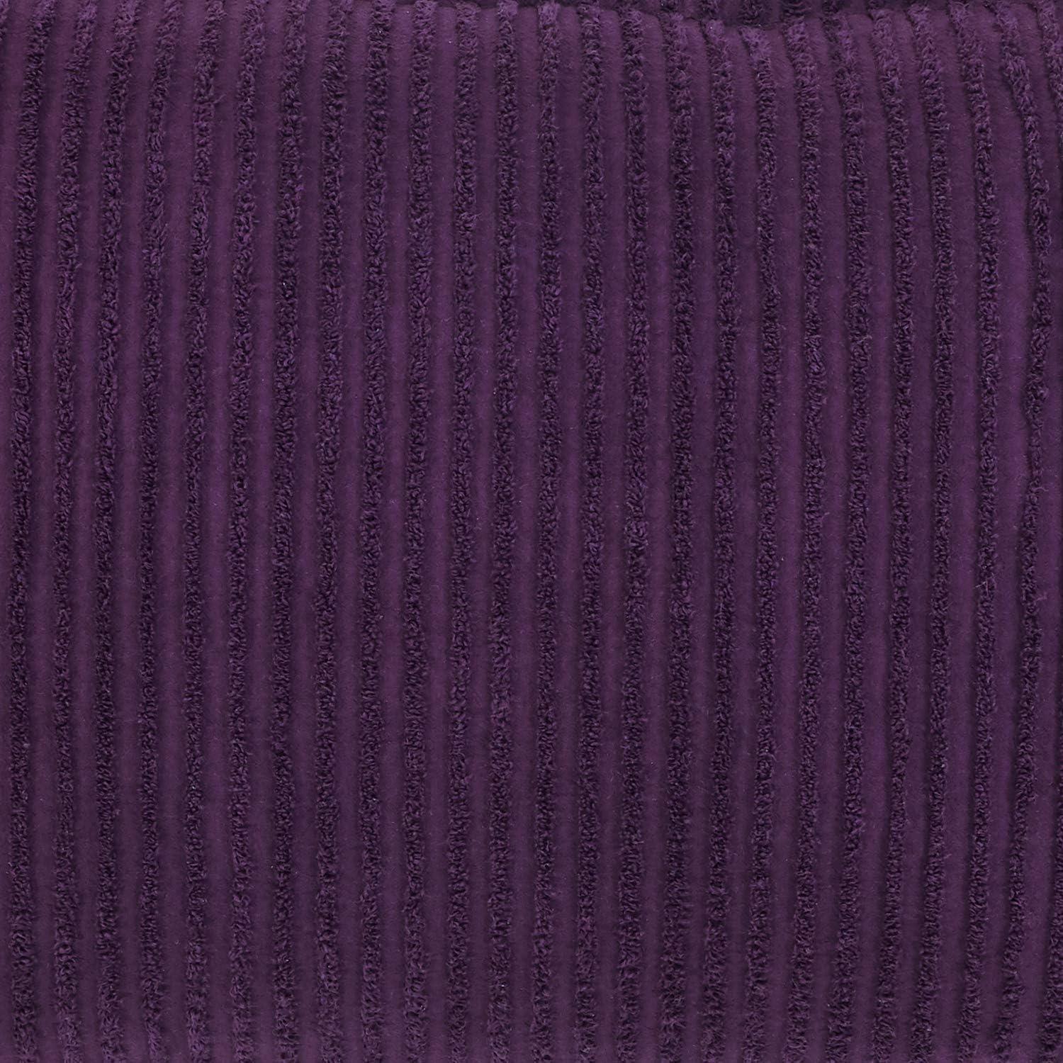 Better Trends Jullian Collection 100% Cotton Tufted Pillow Sham with Stripe Pattern Machine Washable Pillow Cover