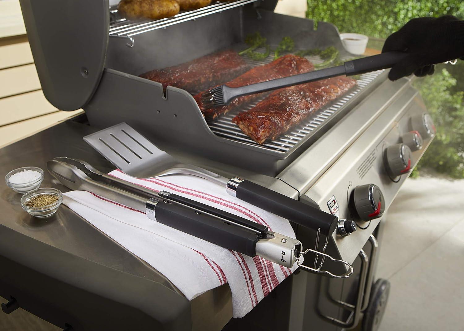 Weber Precision 3-Piece Grill Tool Set