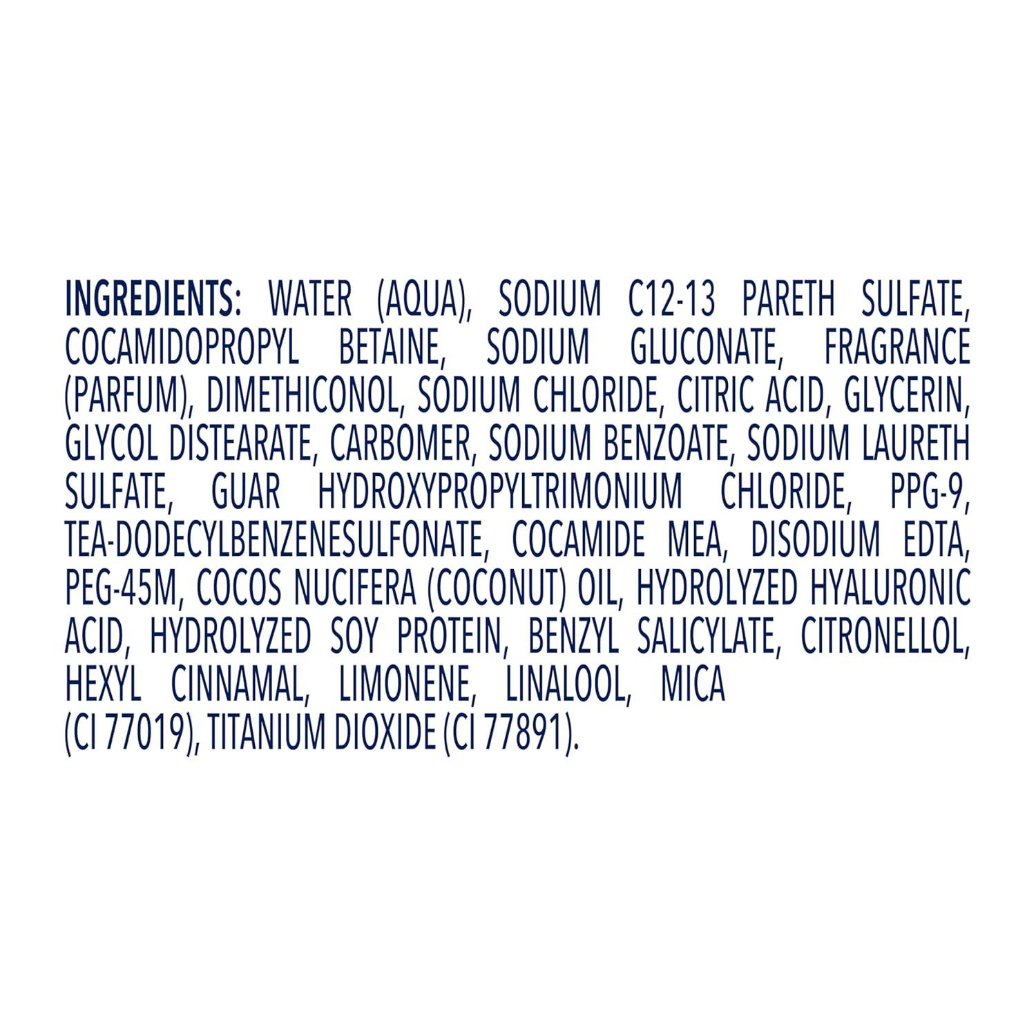Dove Beauty Daily Moisture Hair Shampoo Pump with Hyaluronic Serum & Bio-Protein Care - 28 fl oz