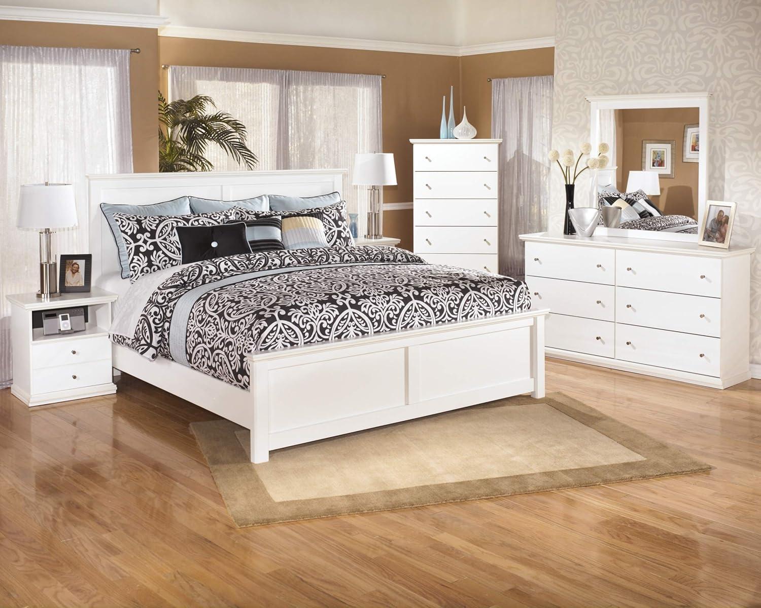 Signature Design by Ashley Casual Bostwick Shoals Nightstand, White