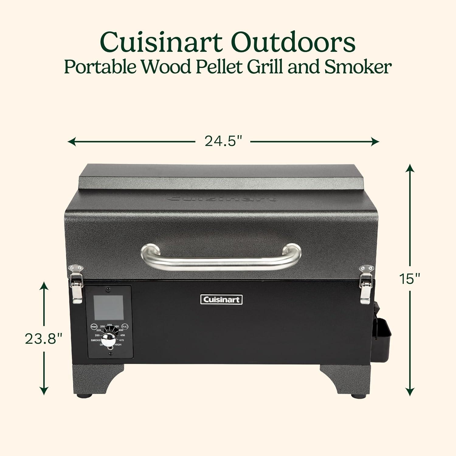 Cuisinart 24.7'' W Wood Pellet Grill