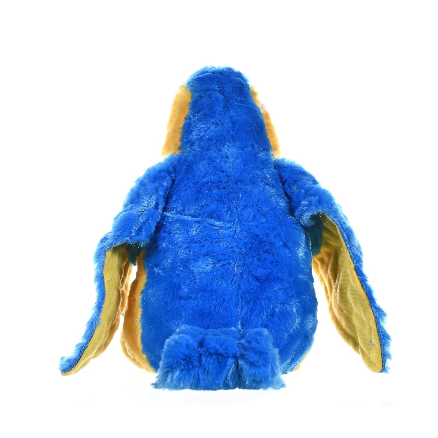 Wild Republic Cuddlekins Blue & Yellow Macaw Stuffed Animal, 12 Inches