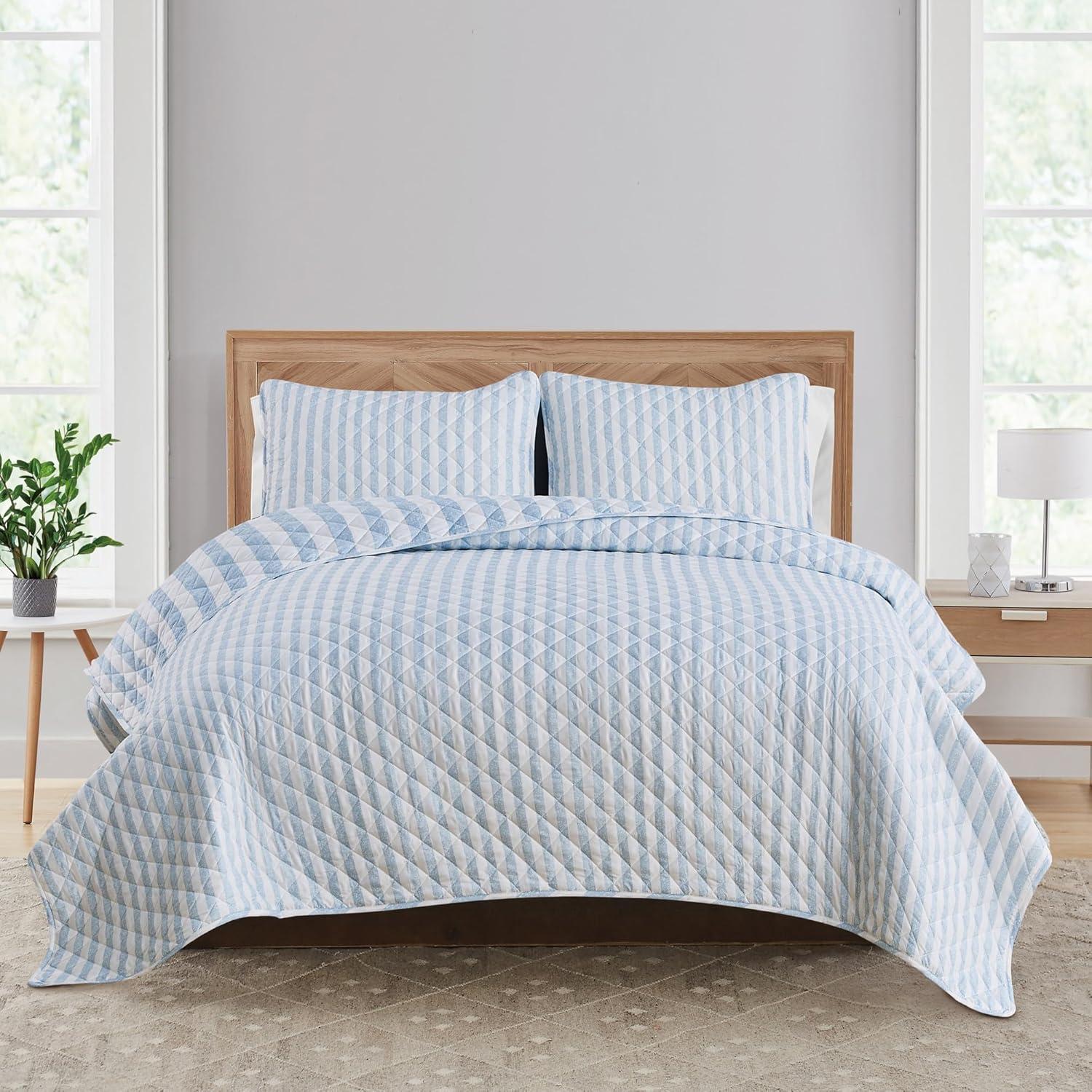 Market & Place Sofia No Striped Quilt Set