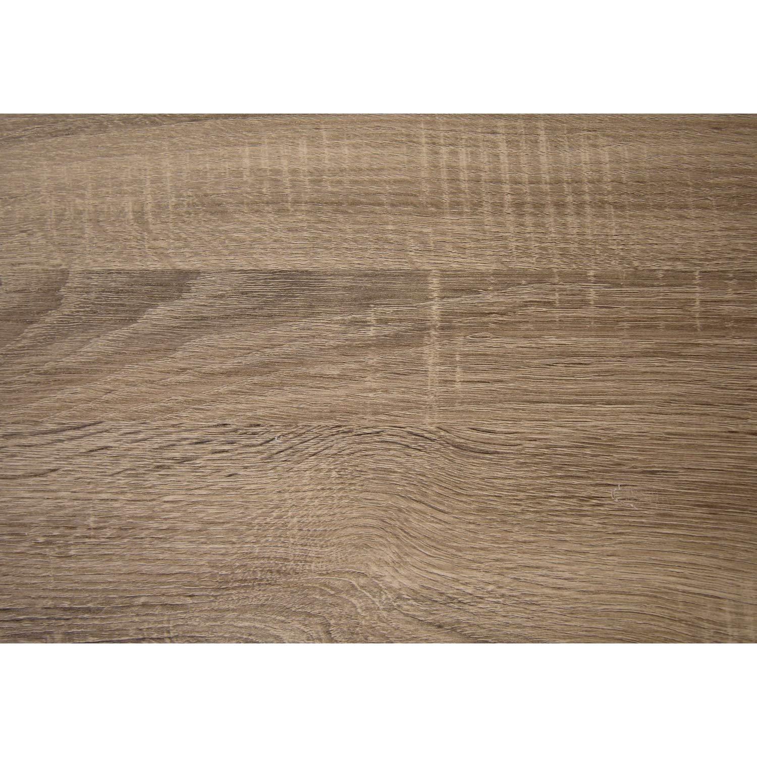 Monarch Specialties ACCENT TABLE - 25"H / DARK TAUPE / BLACK METAL