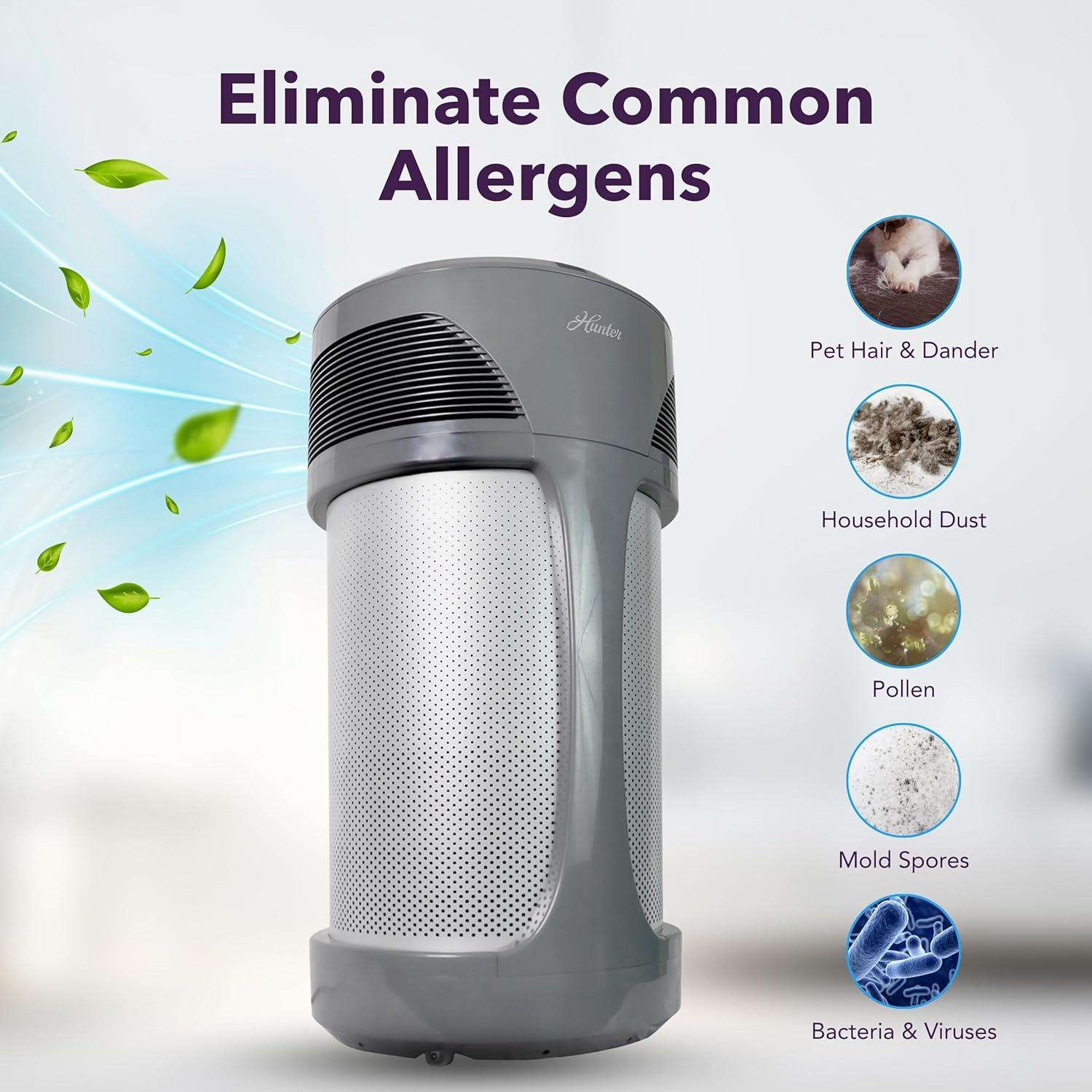 Hunter HP800 Air Purifiers for Home Large Room and Bedroom.
