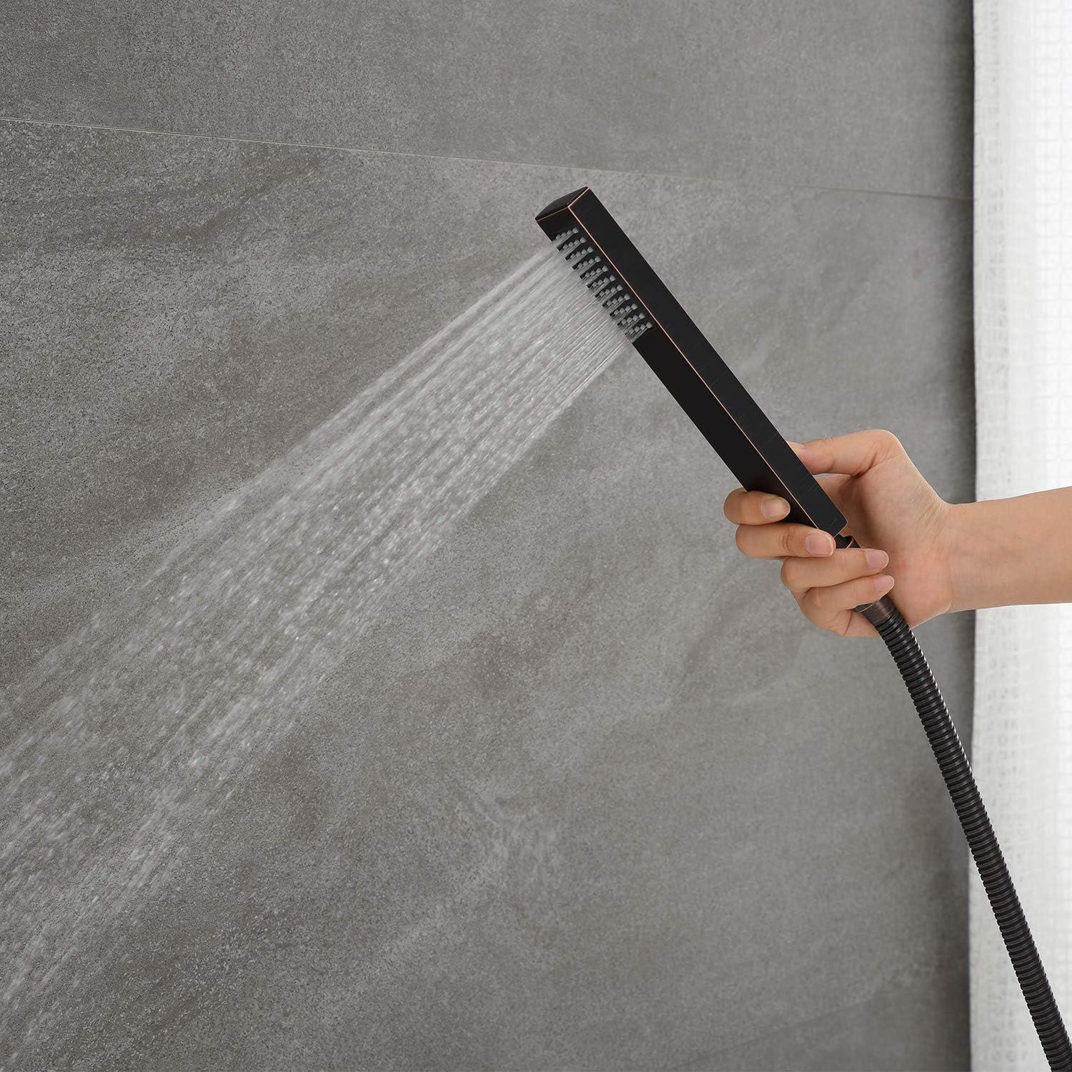 Bathroom Freestanding Tub Filler with Diverter