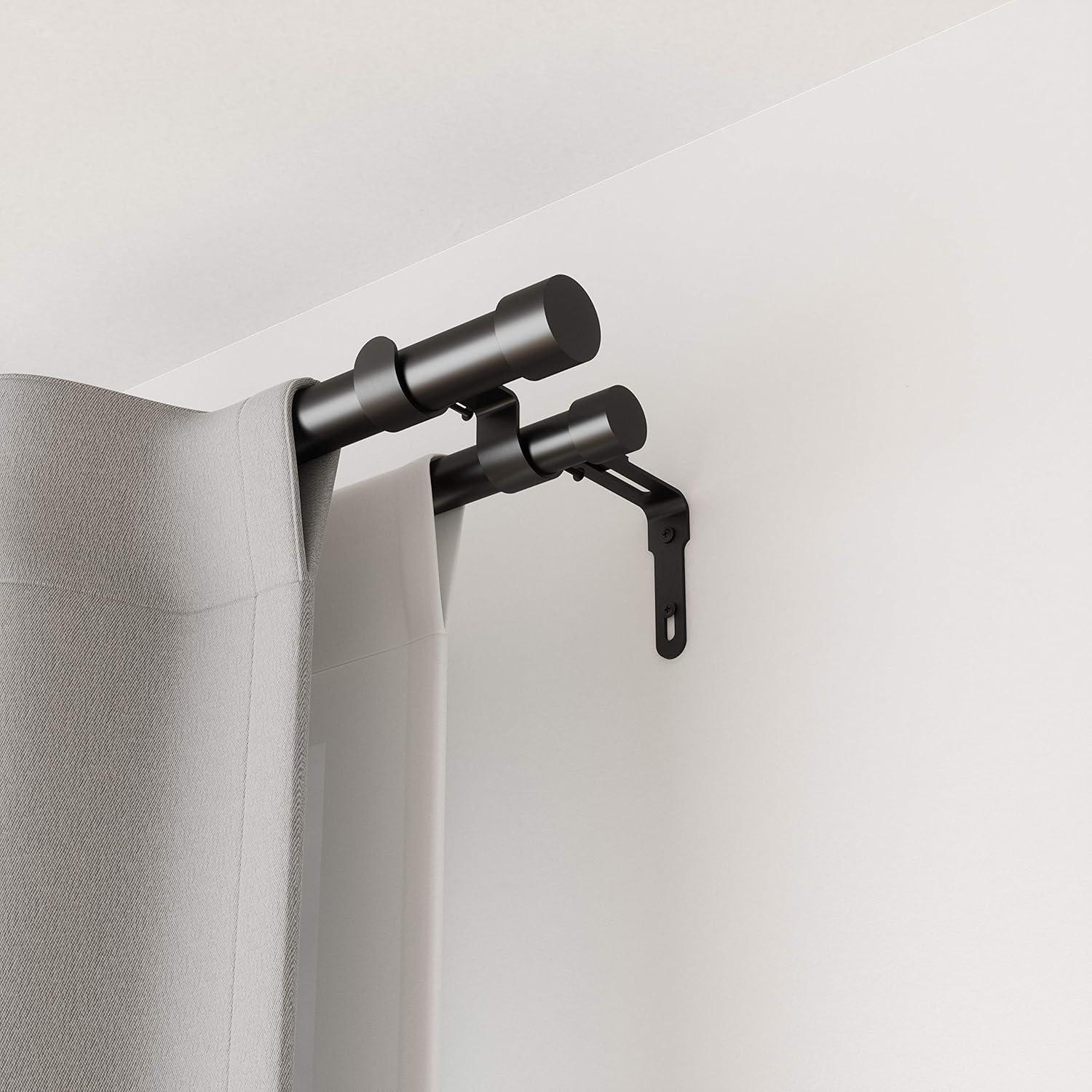 Cappa Drapery Solutions Double Curtain Rod