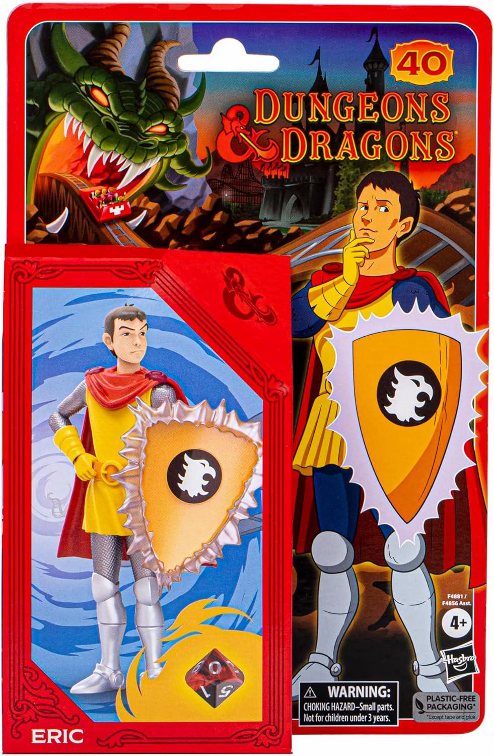 Dungeons & Dragons Cartoon Classics Eric Action Figure, 6-Inch Scale