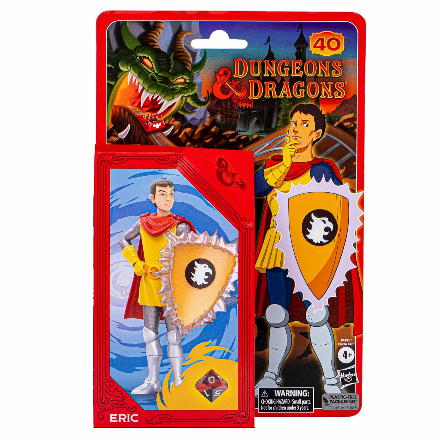 Dungeons & Dragons Cartoon Classics Eric Action Figure, 6-Inch Scale