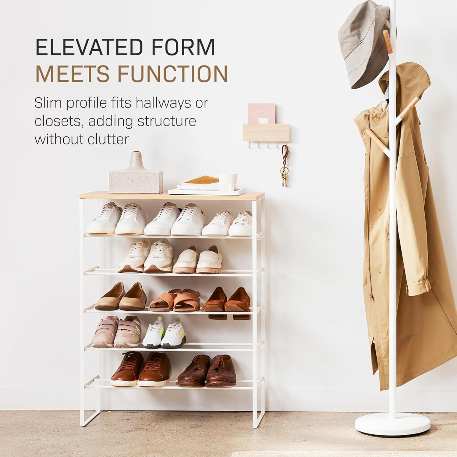 Yamazaki Tiered Shoe Rack