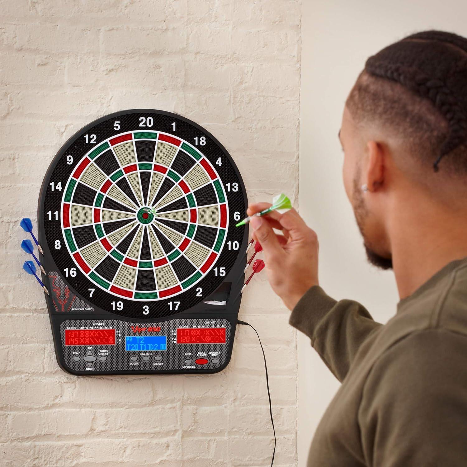 Viper 850 Electronic Soft Tip Dartboard with LED Display