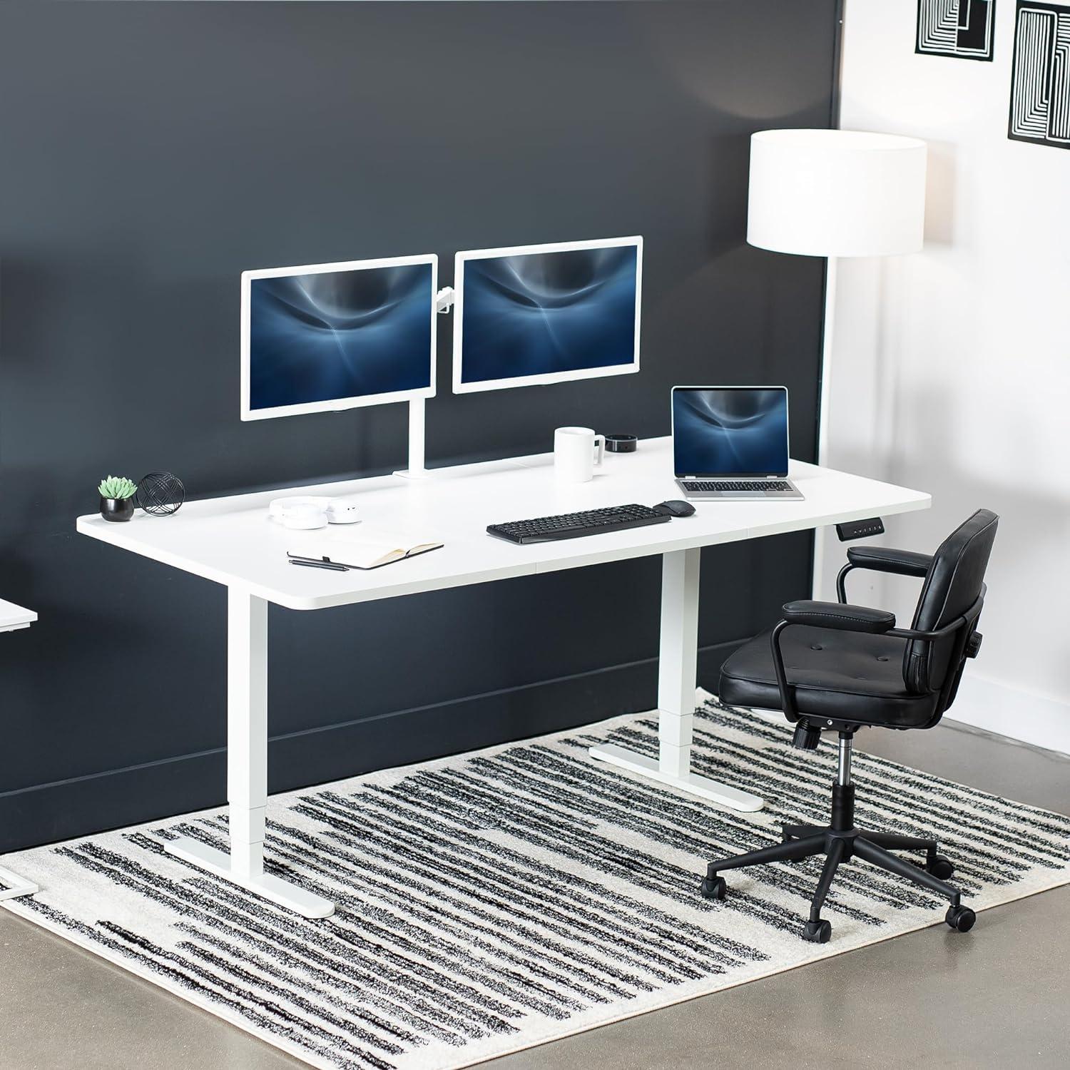 71" x 36" Electric Desk with Memory Controller DESK-KIT-2B7B-36 Series