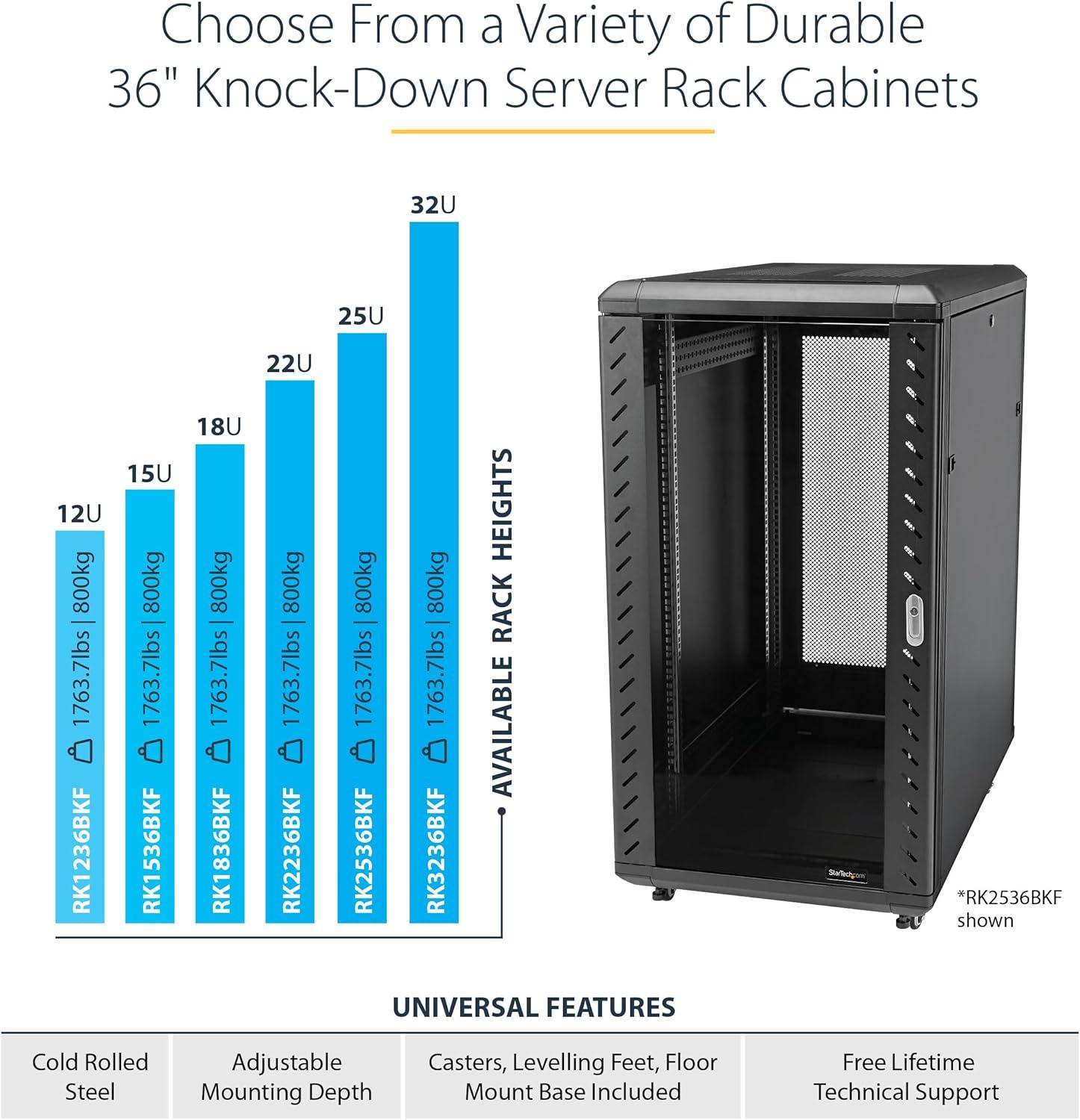 15U SERVER RACK CABINET