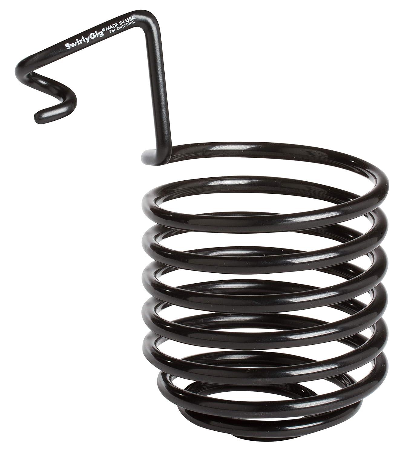 SwirlyGig SG1000 Original Drink Holder in Black for 0.5 in. Tubing