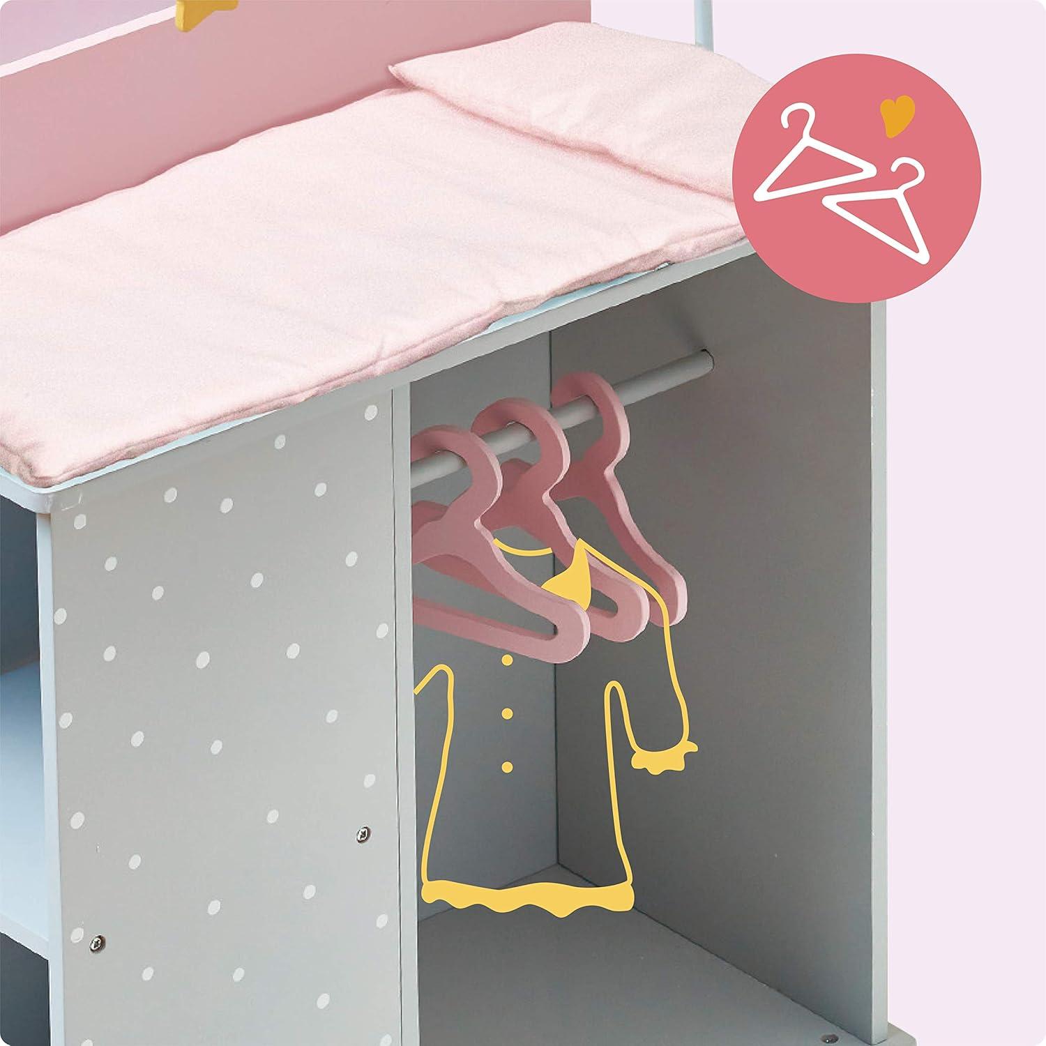 Olivia's Little World Olivia's Little World Wooden Doll Changing Station