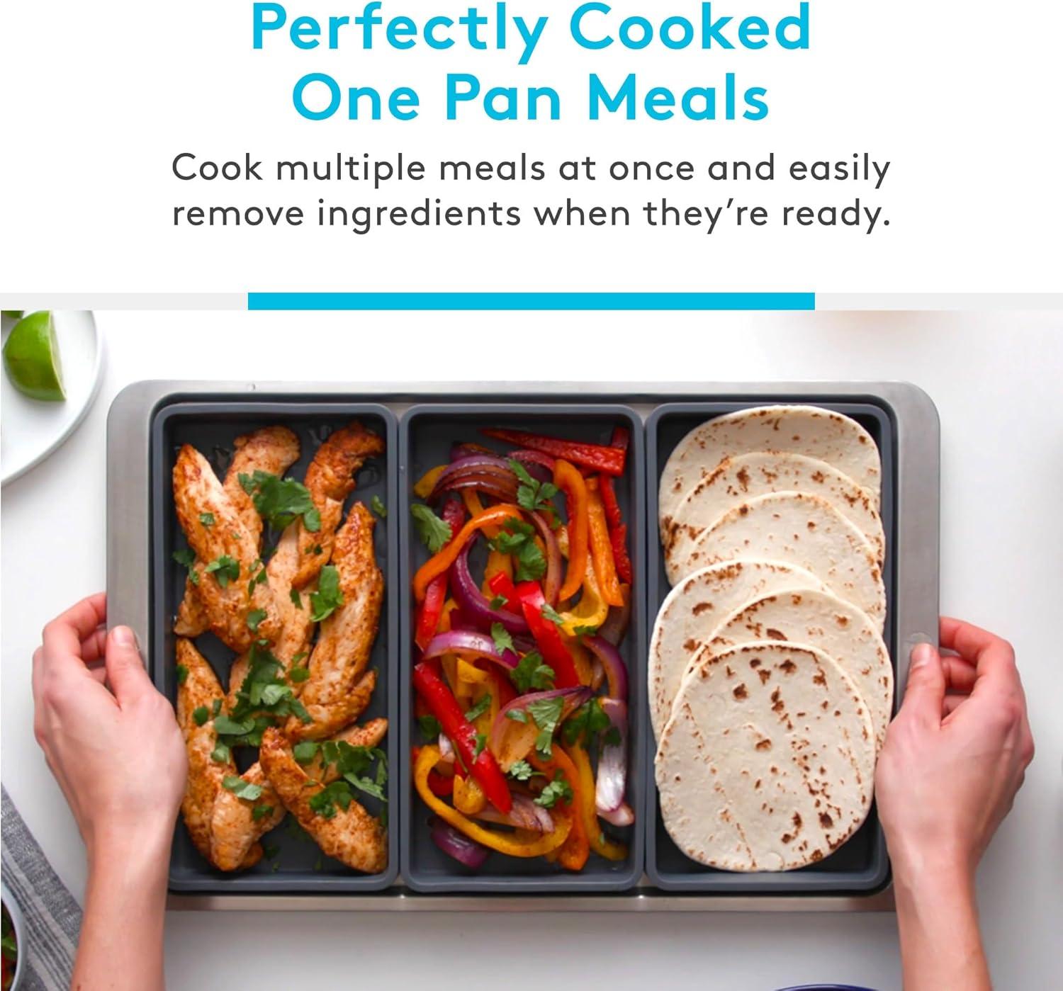Modular Non-Stick Silicone Sheet Pan Divider Set