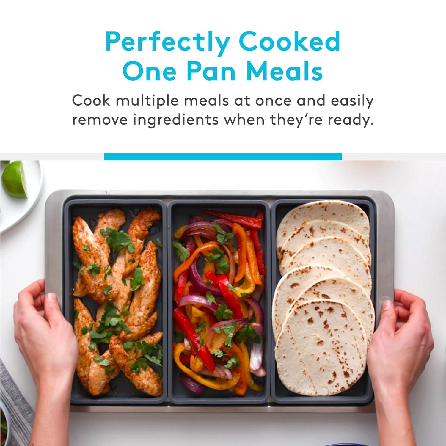 Modular Non-Stick Silicone Sheet Pan Divider Set