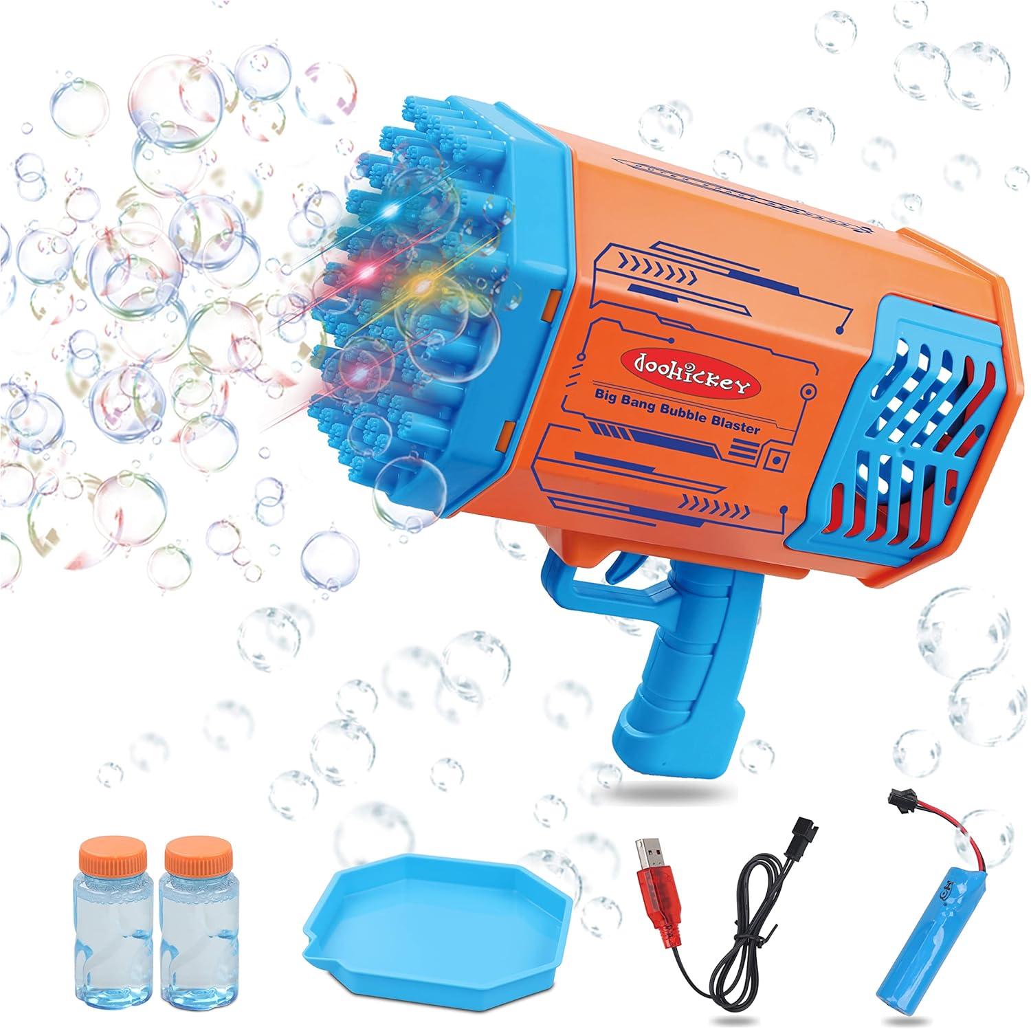 Rechargeable Big Bang Bubble Blaster