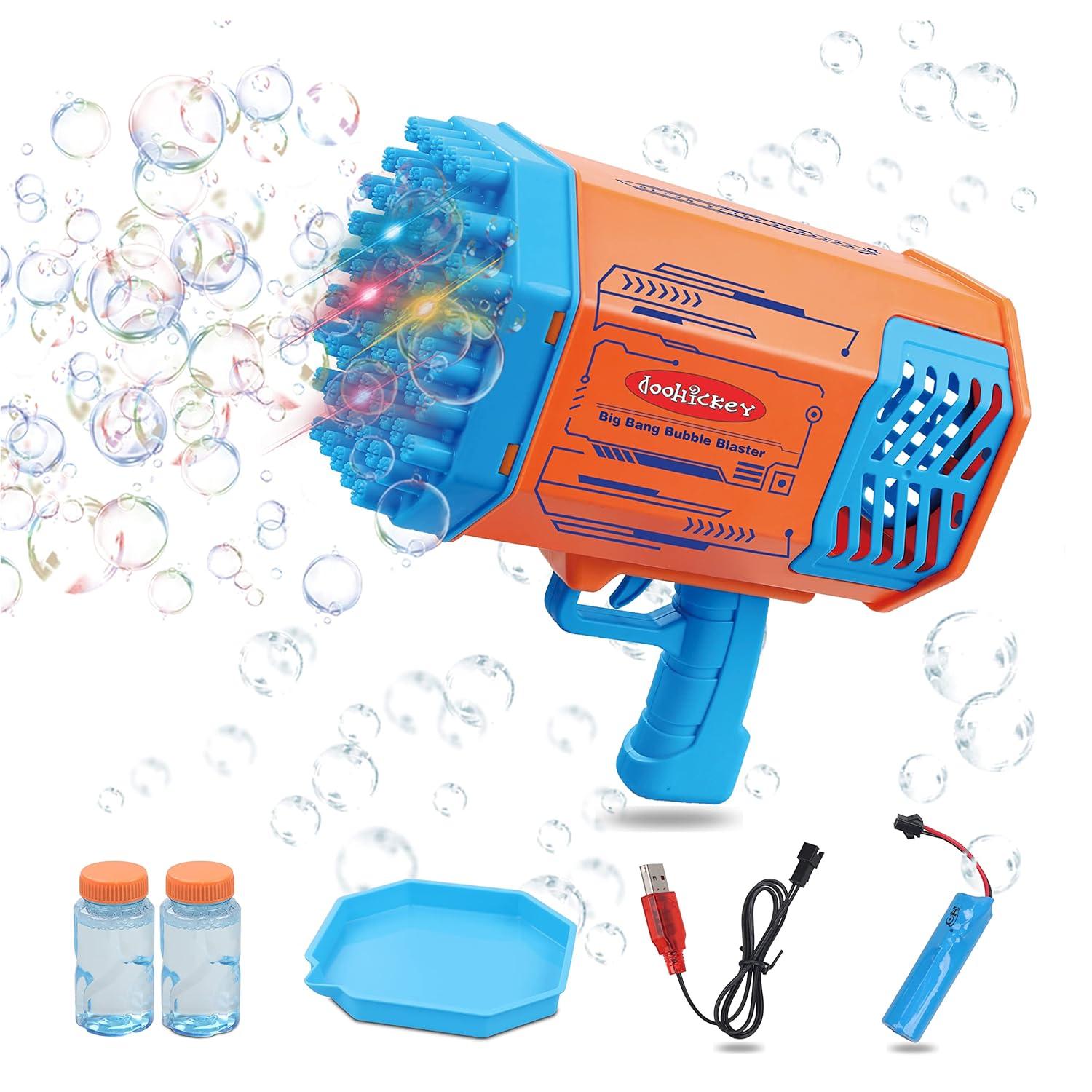 Rechargeable Big Bang Bubble Blaster