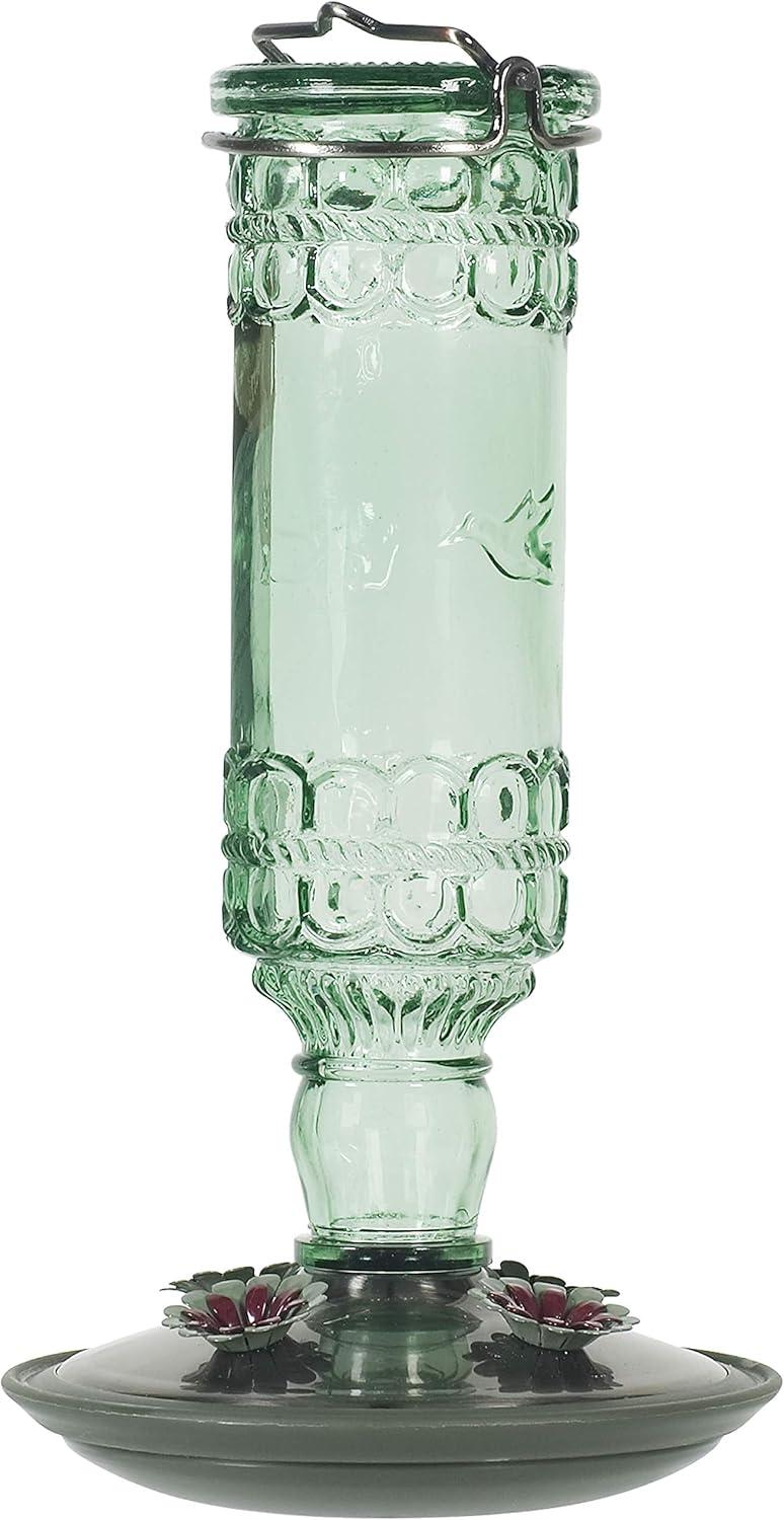 Woodstream Glass Hanging Soda Bottle Feeder