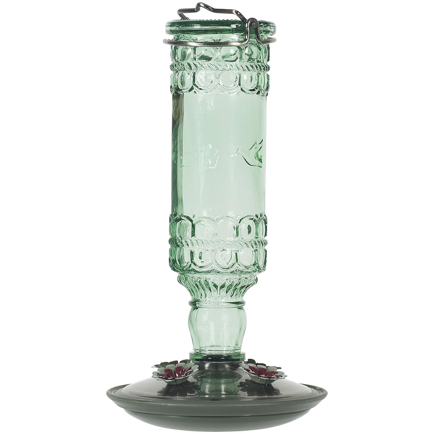 Woodstream Glass Hanging Soda Bottle Feeder