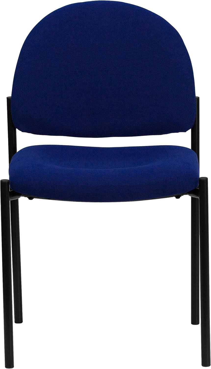 Prather Stackable Steel Ergonomic Side Reception Chair by Flash Furniture