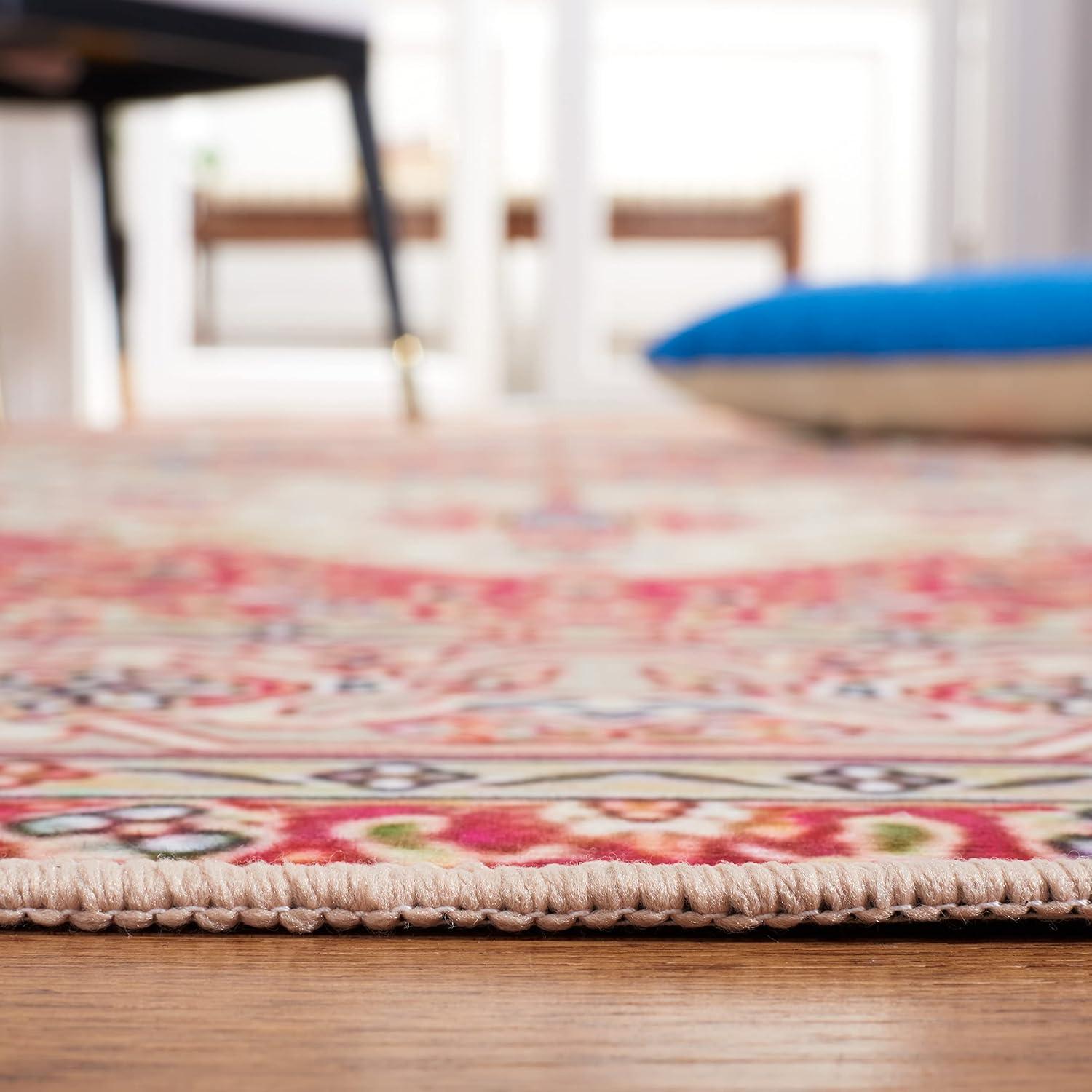 Bungalow Rose Tucson Performance Machine Washable Oriental Rug