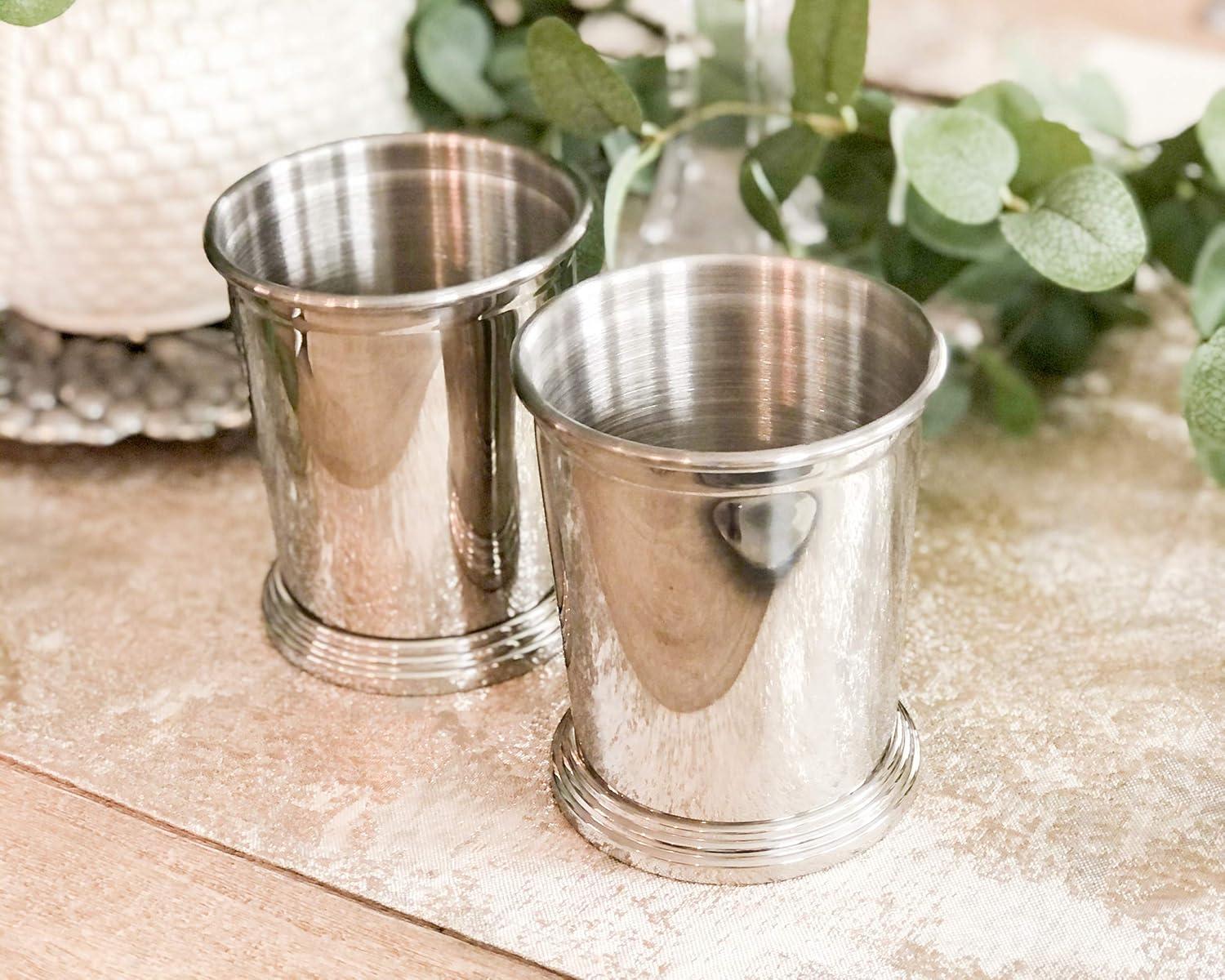 Engravable Stainless Steel 14oz Mint Julep Cup