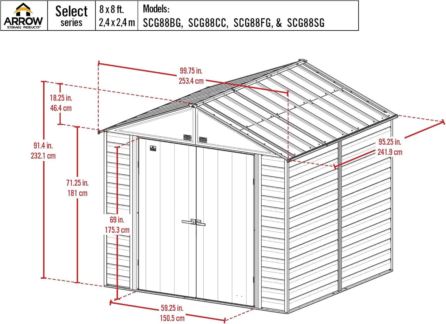 Metal Storage Shed