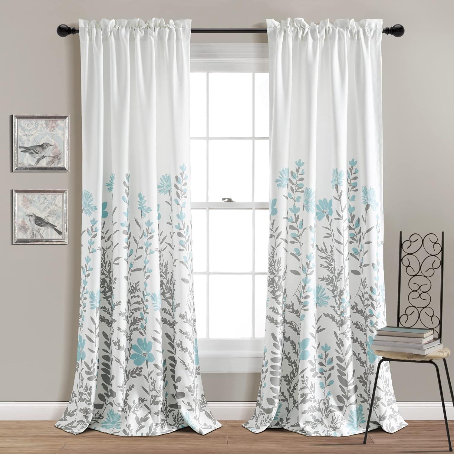 Semi Sheer Curtain Pair (Set of 2)