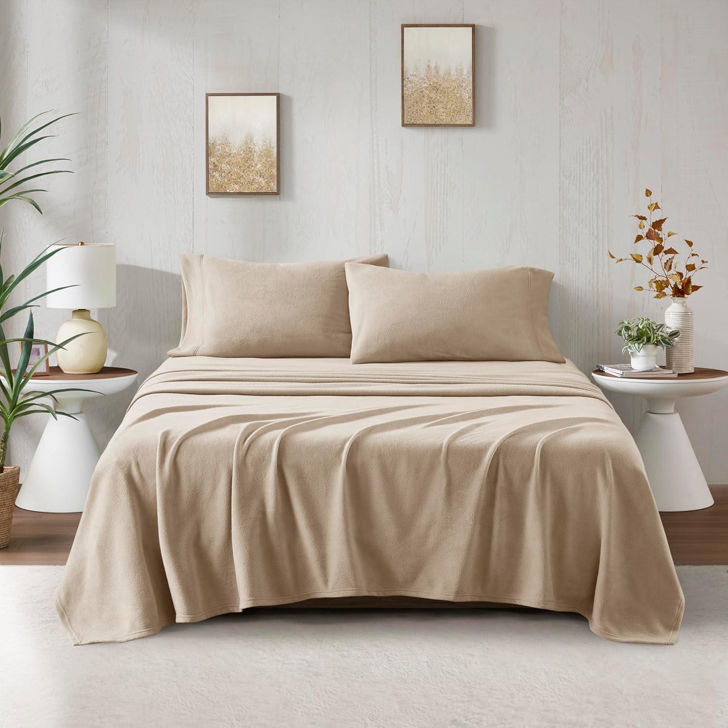 Madison Park Micro Fleece Sheet Set