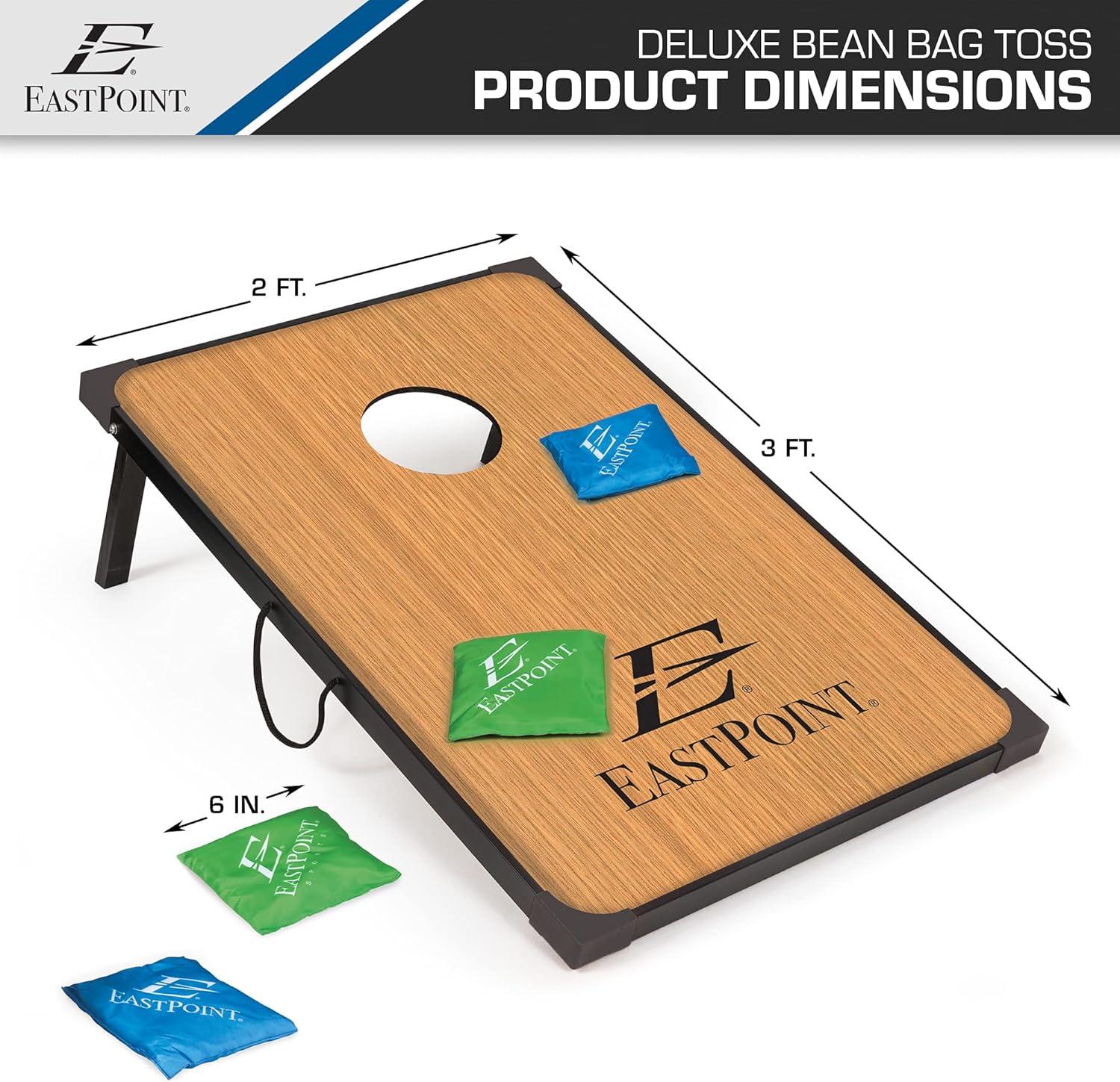 EastPoint 3' x 2' Patriotic Cornhole Bean Bag Toss Set