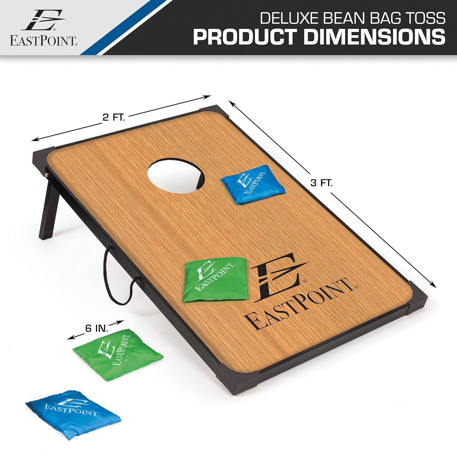 Eastpoint Deluxe 2'x3' Cornhole Toss Game Set