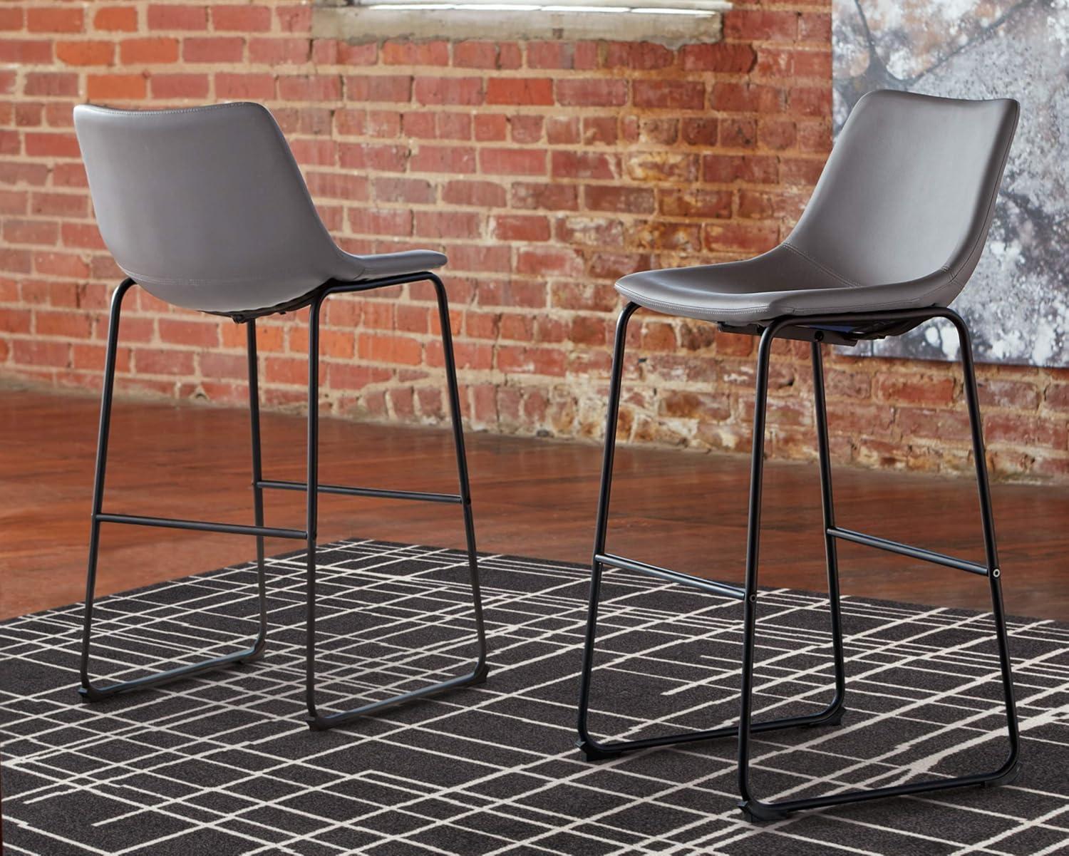 Centiar Pub Height Barstool Gray - Signature Design by Ashley