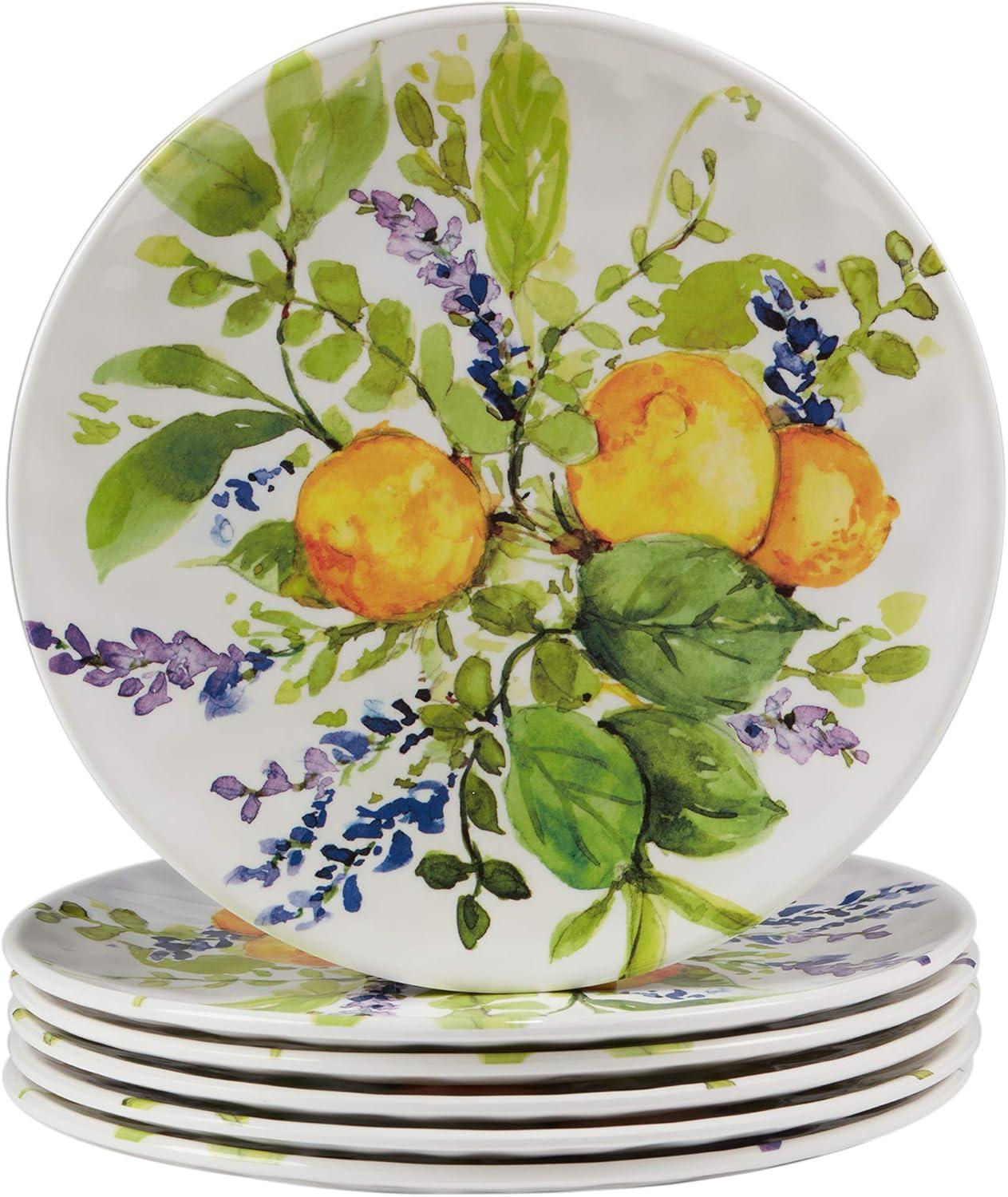 Certified International Certified International Lemon Zest  Set/6 Salad Plate 9" (Set of 6)