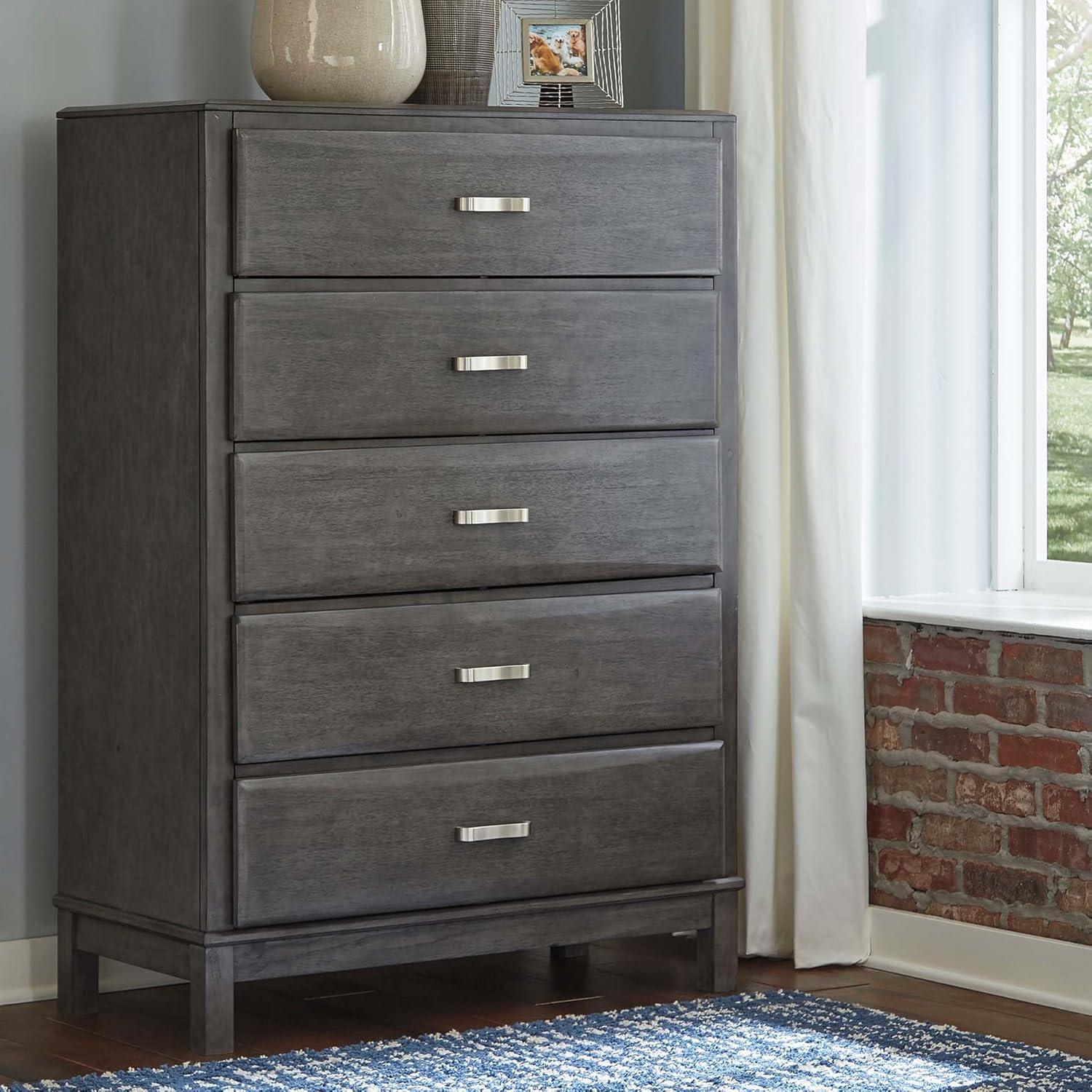 Red Barrel Studio® Wasdale 36.5'' W 5 - Drawer Dresser