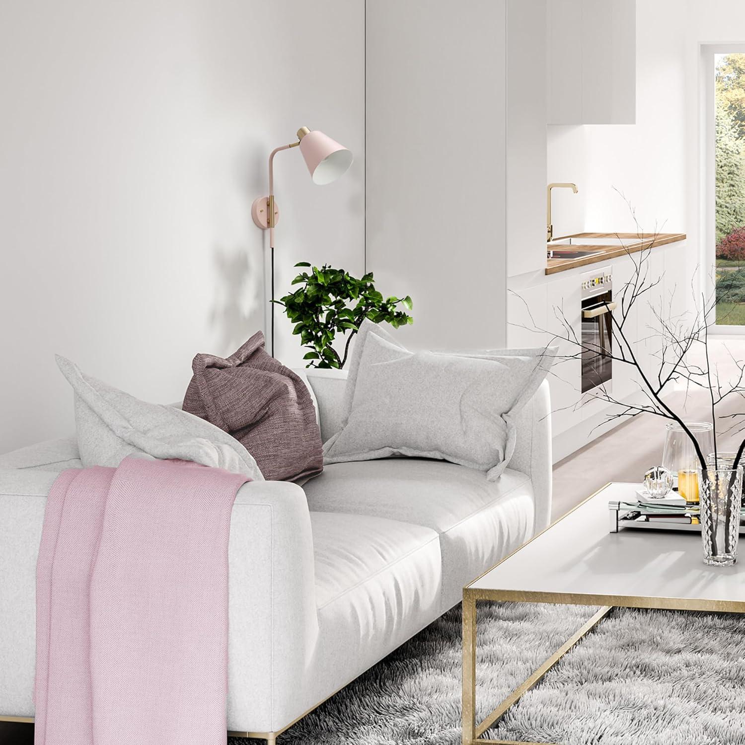 Cleo Aluminum Plug-in Wallchiere