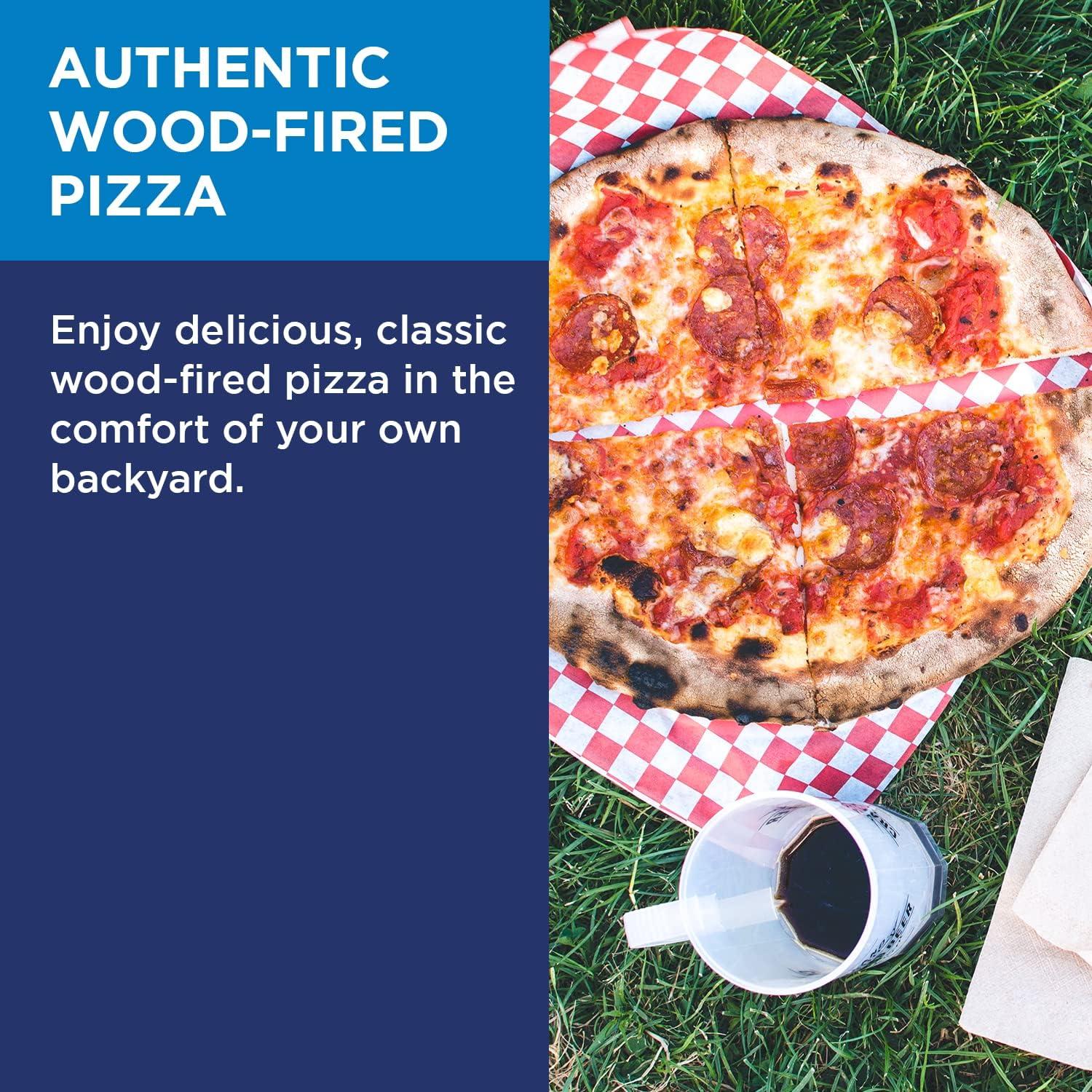 Westinghouse Wood Pellet Artisan Outdoor Pizza Oven -Stainless Steel Portable Pizza Ovens