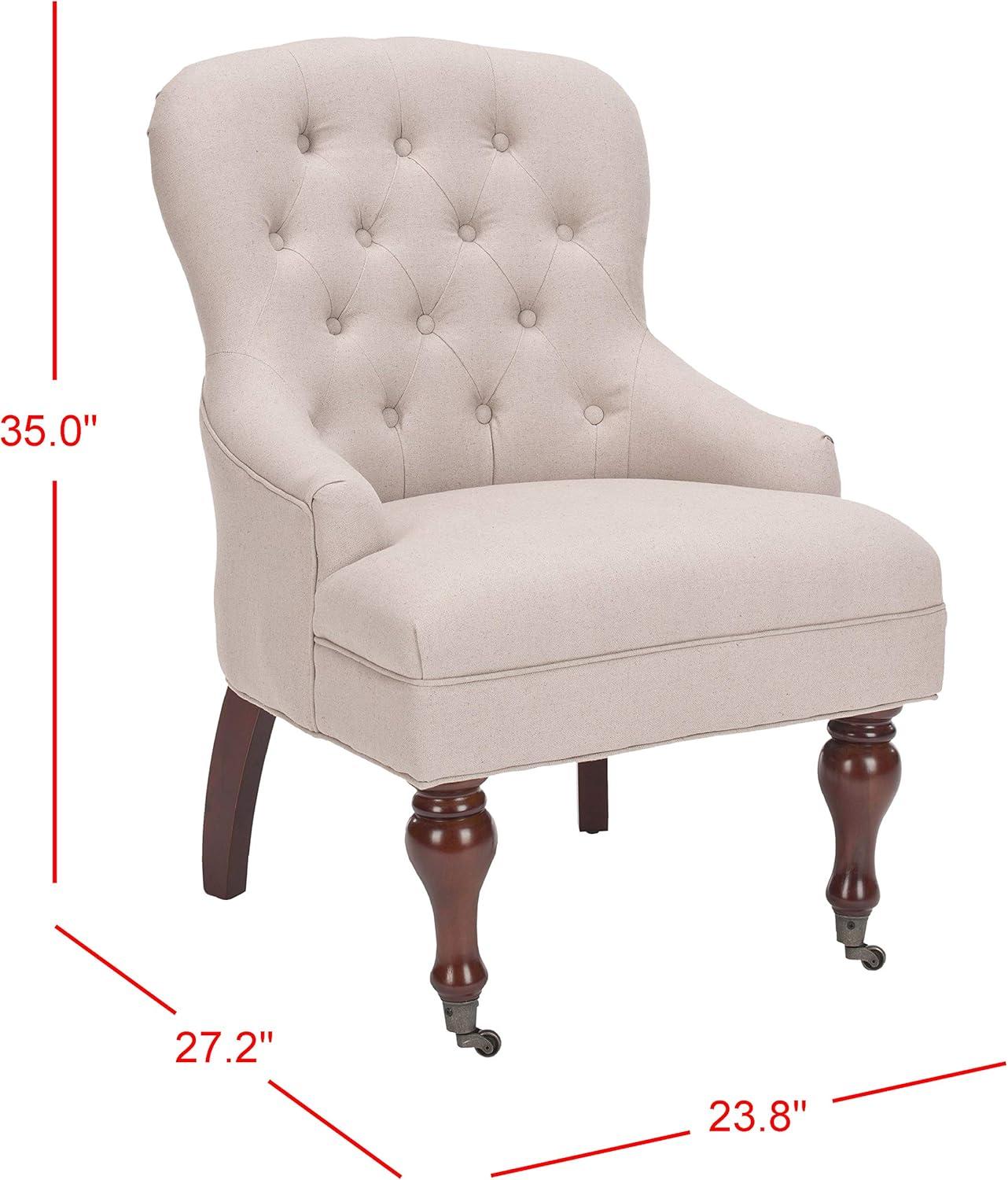 Falcon Arm Chair - MCR4544 - Taupe - Safavieh