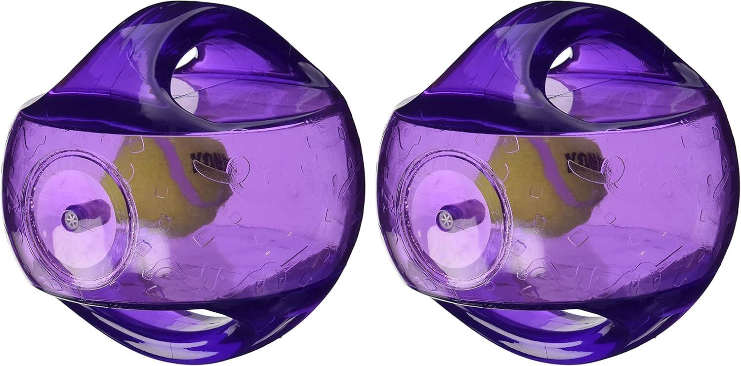 KONG® Jumbler Ball Dog Toy - Interactive 2-in-1 Ball with Squeaker (Color Varies)