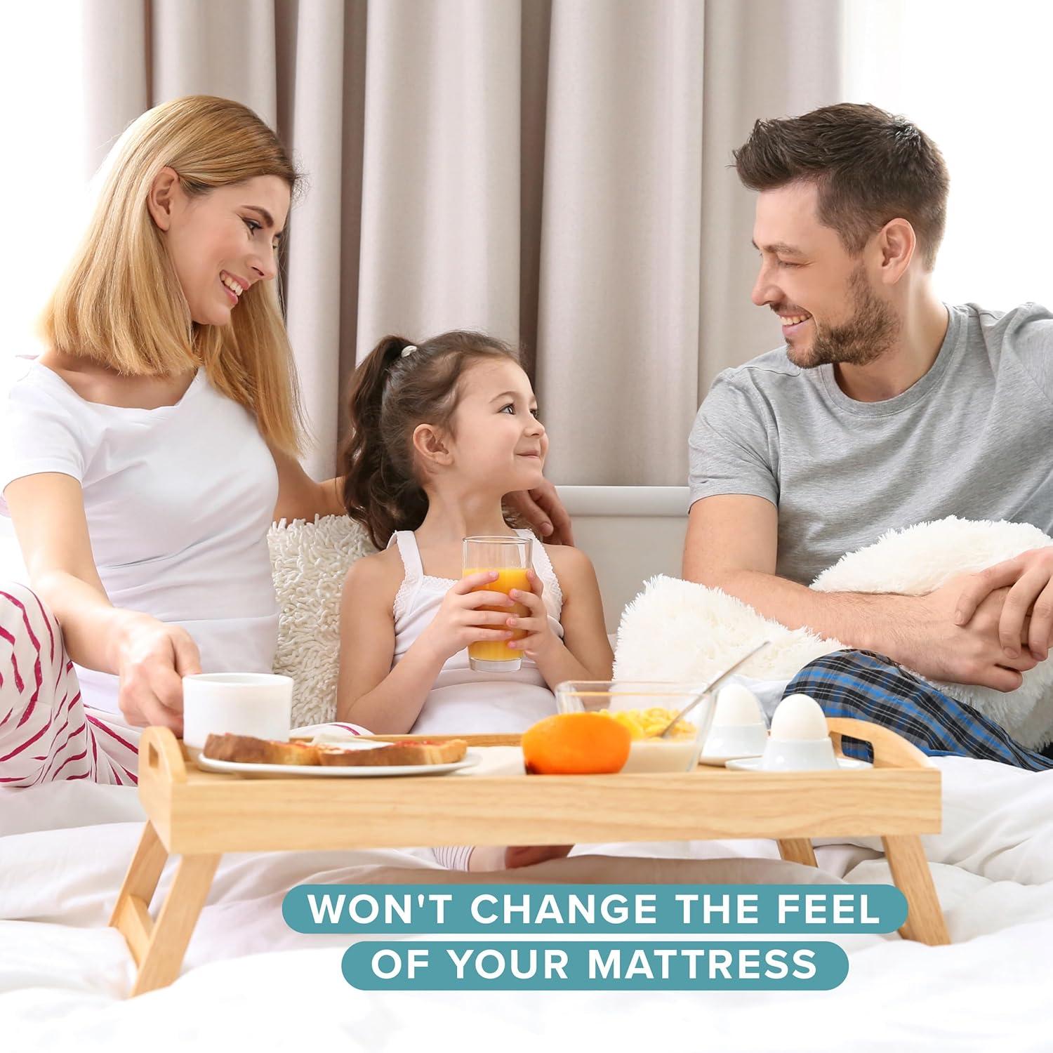 Bare Home Premium Ultra Soft Waterproof Fitted Mattress Protector