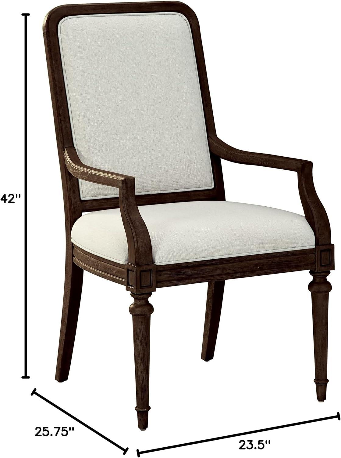 Hekman 25424 Upholstered Arm Chair Wellington Java