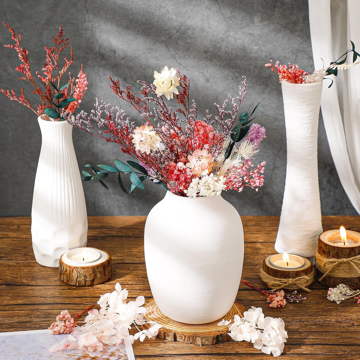 Yoloke DIY Dried Flowers Craft Kit - Natural Assorted Dried Florals for Making Everlasting Valentine's Day Gifts, Unique Design, Perfect for Framing & Creative Decor