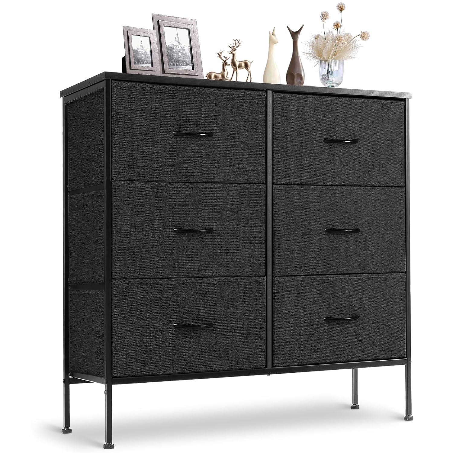 JIONJOY 6 - Drawer Dresser | Black