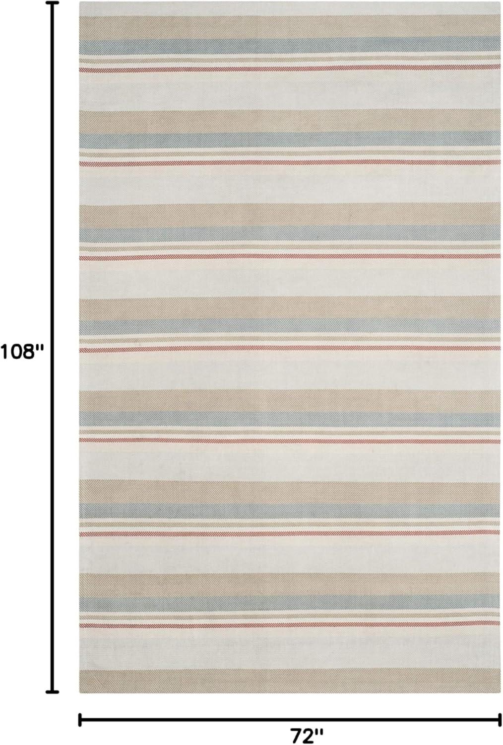 Marbella MRB740 Hand Loomed Indoor Area Rug - Multi - 6'x9' - Safavieh