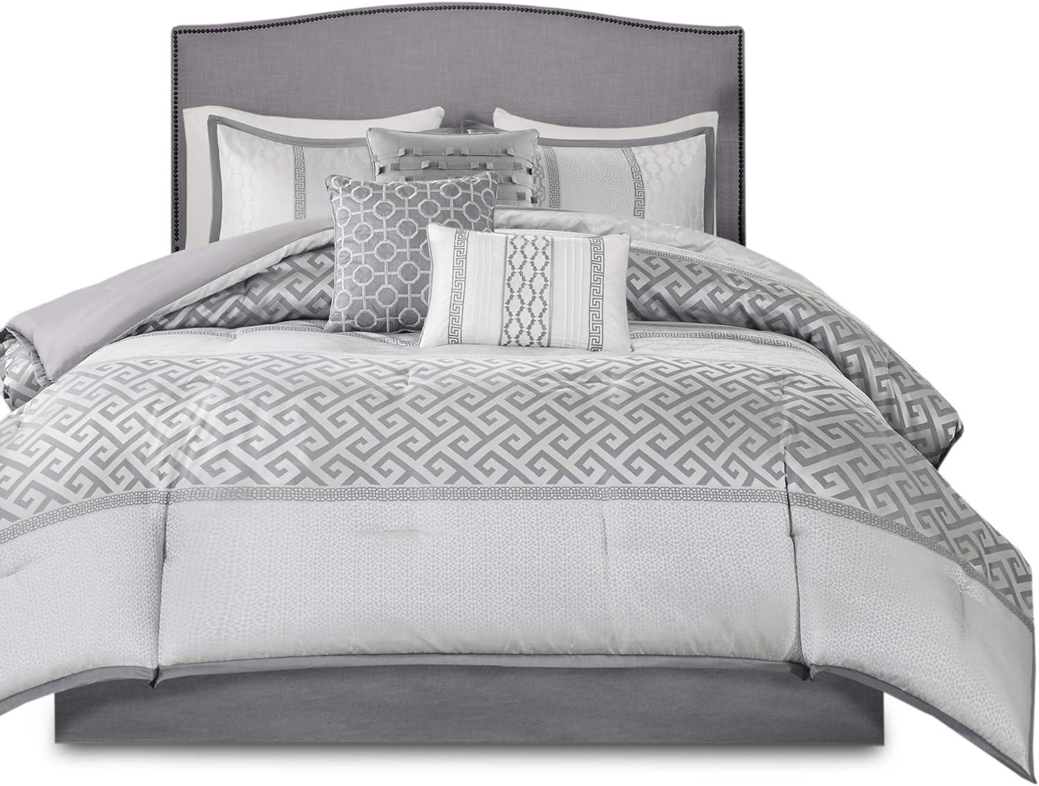 Bennett 7 Piece Jacquard Comforter Set