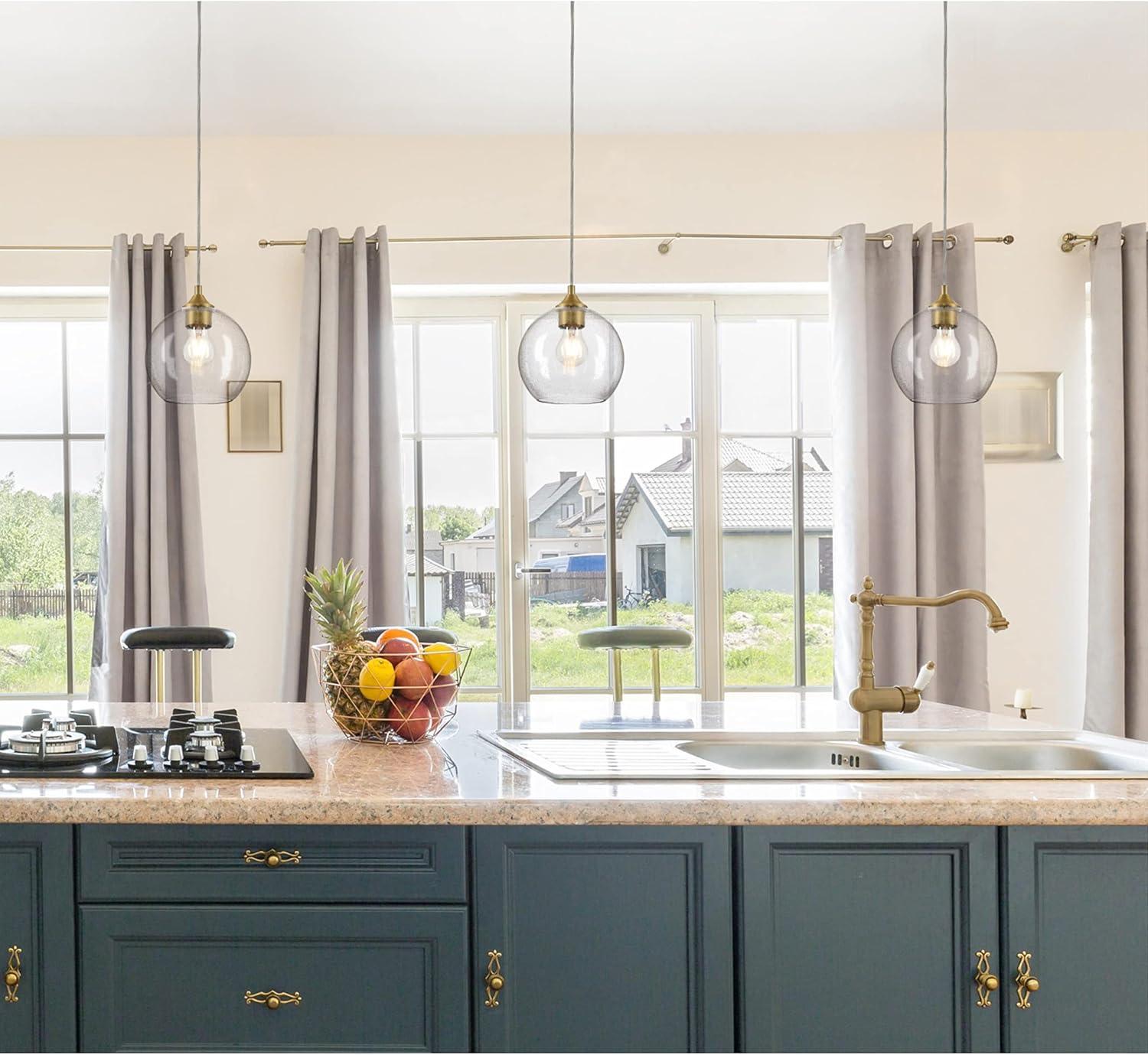Westinghouse Lighting  Tatze One Light Indoor Mini Pendant - 1-Light Brushed Brass